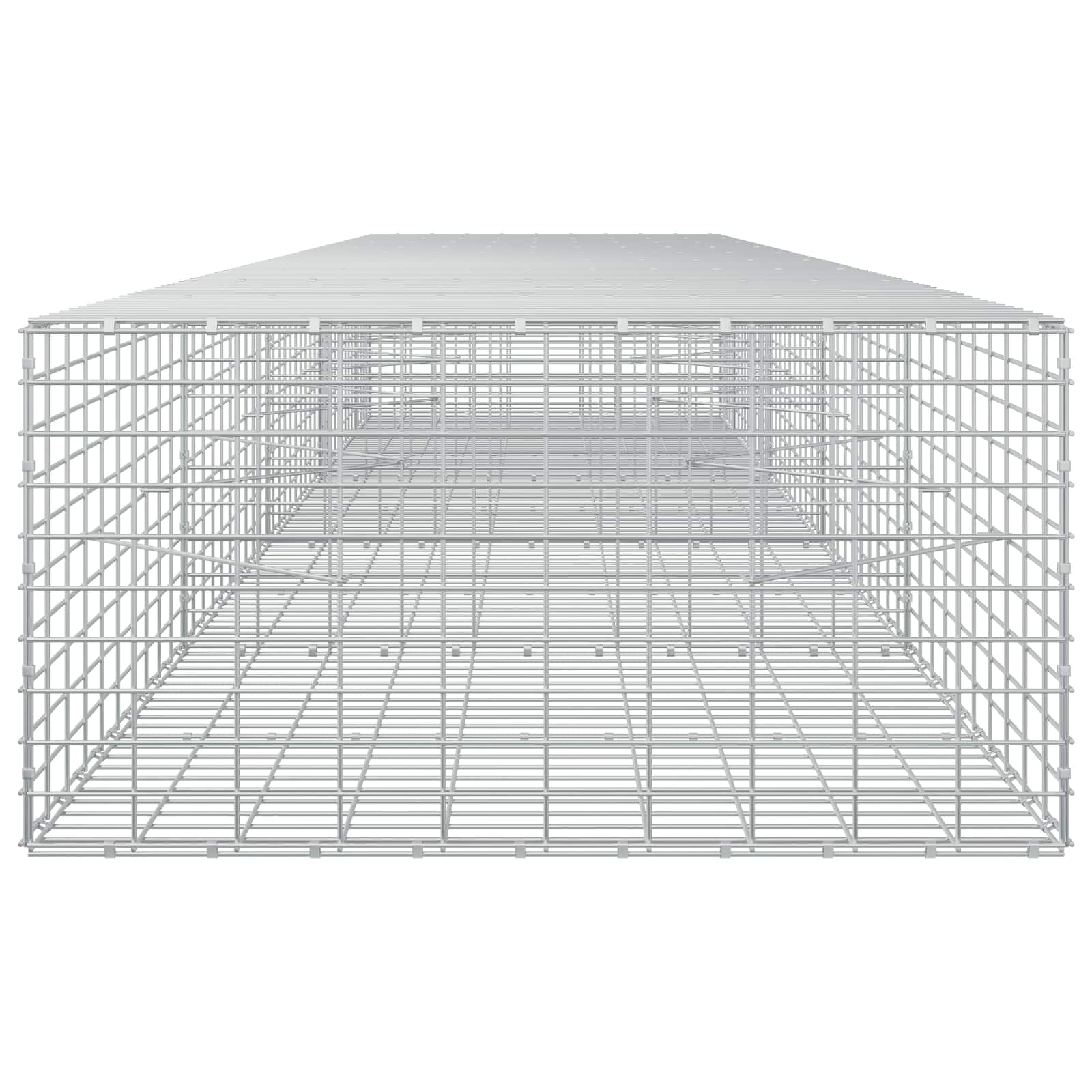 Gabion z 3,5 mm žico in 5x10 cm mrežo 450x100x50 cm