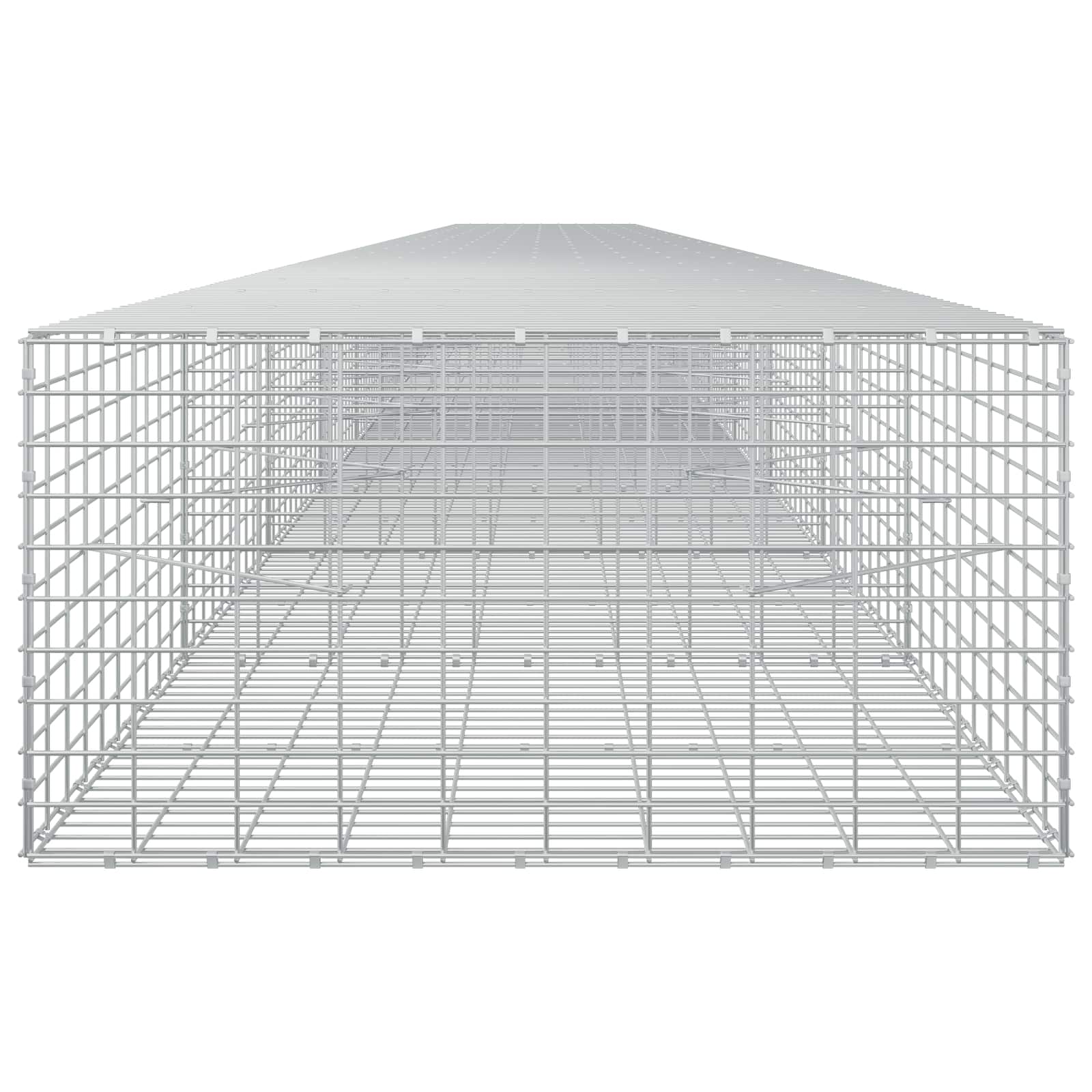Gabion z 3,5 mm žico in 5x10 cm mrežo 1100x100x50 cm
