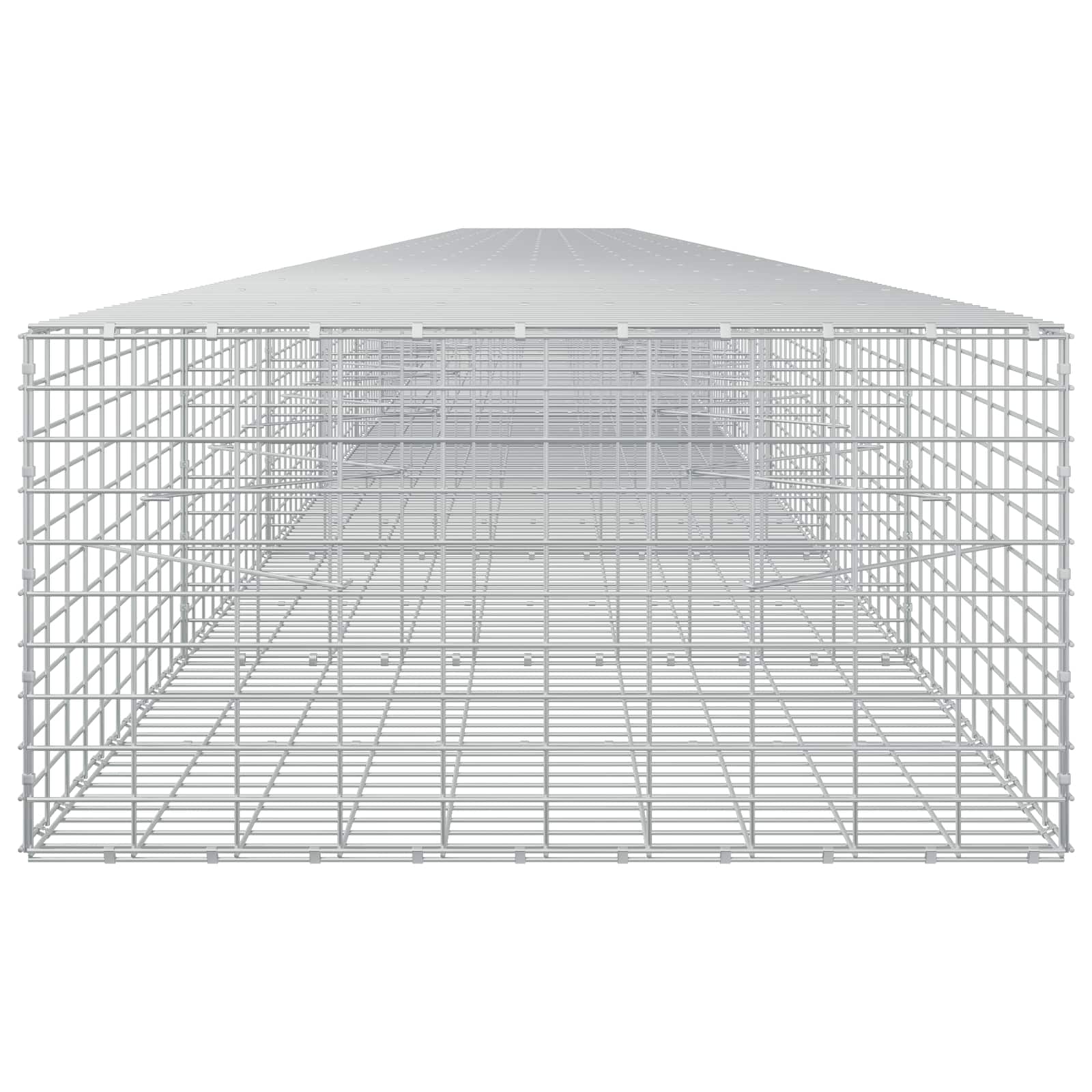 Gabion z 3,5 mm žico in 5x10 cm mrežo 1200x100x50 cm
