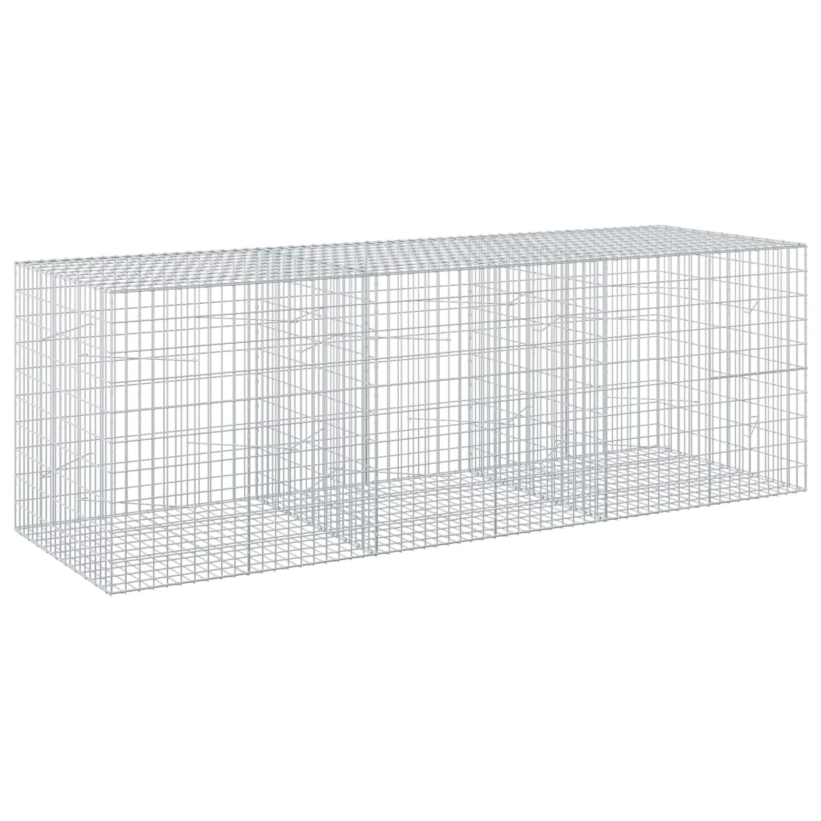 Gabion z 3,5 mm žico in 5x10 cm mrežo 300x100x100 cm