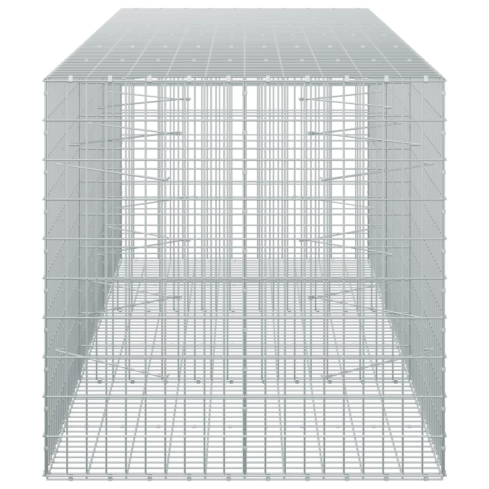 Gabion z 3,5 mm žico in 5x10 cm mrežo 300x100x100 cm