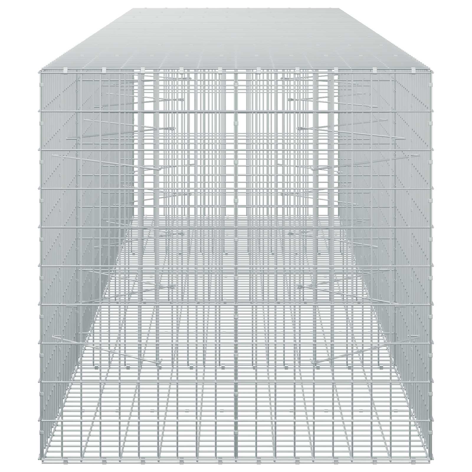 Gabion z 3,5 mm žico in 5x10 cm mrežo 400x100x100 cm