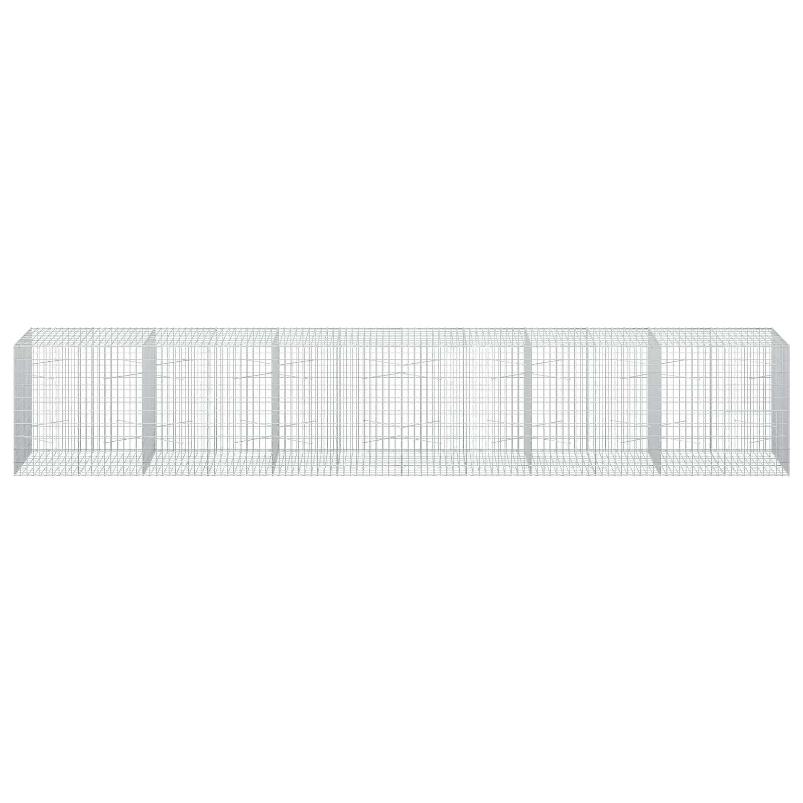 Gabion z 3,5 mm žico in 5x10 cm mrežo 600x100x100 cm