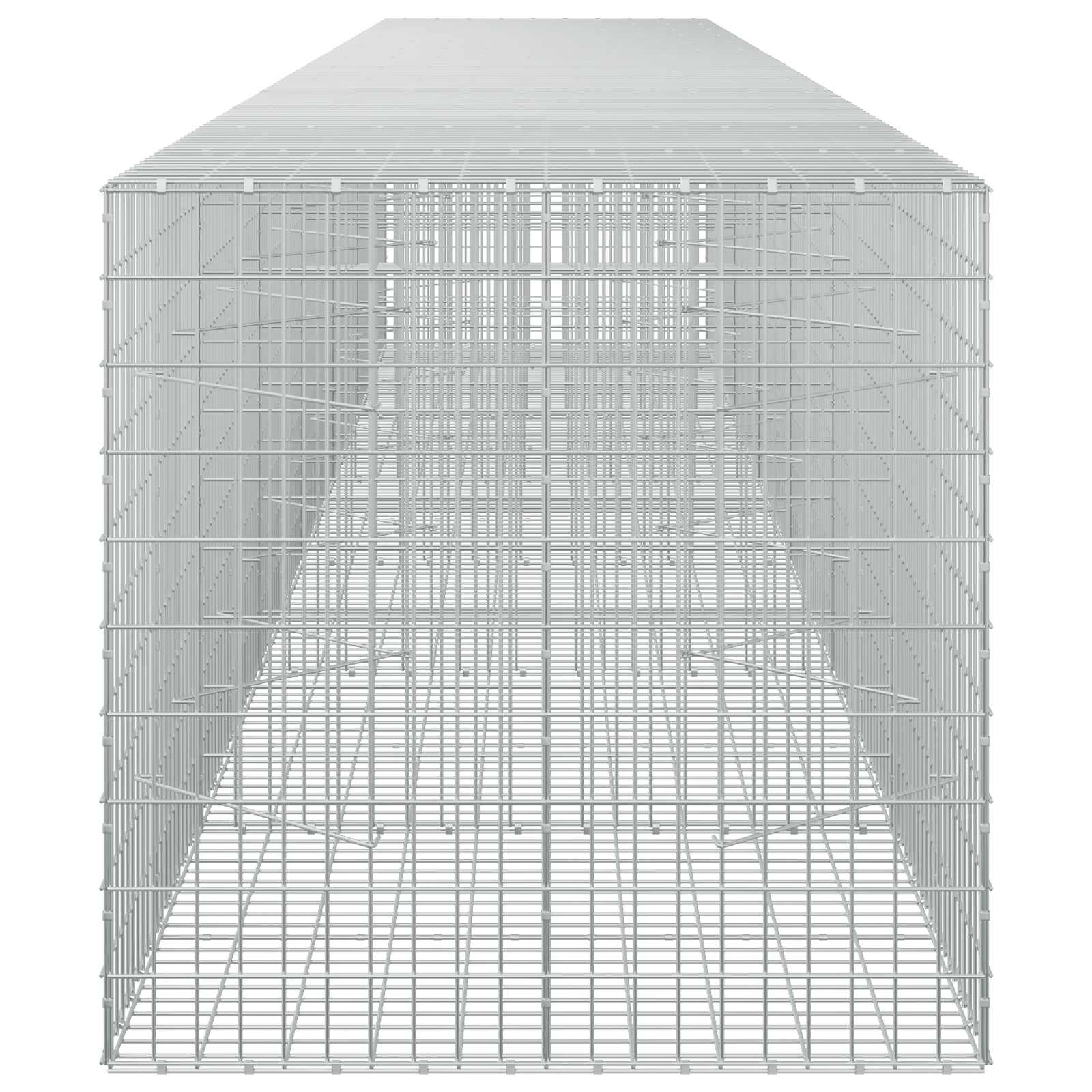 Gabion z 3,5 mm žico in 5x10 cm mrežo 650x100x100 cm