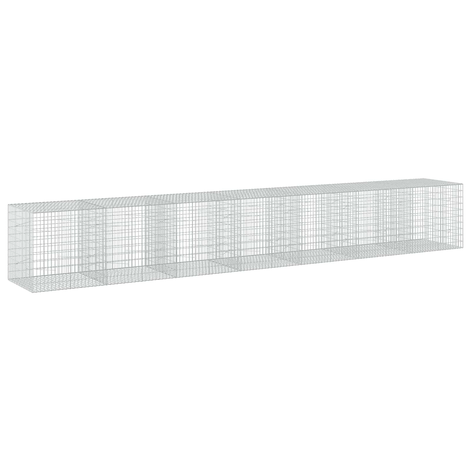 Gabion z 3,5 mm žico in 5x10 cm mrežo 700x100x100 cm