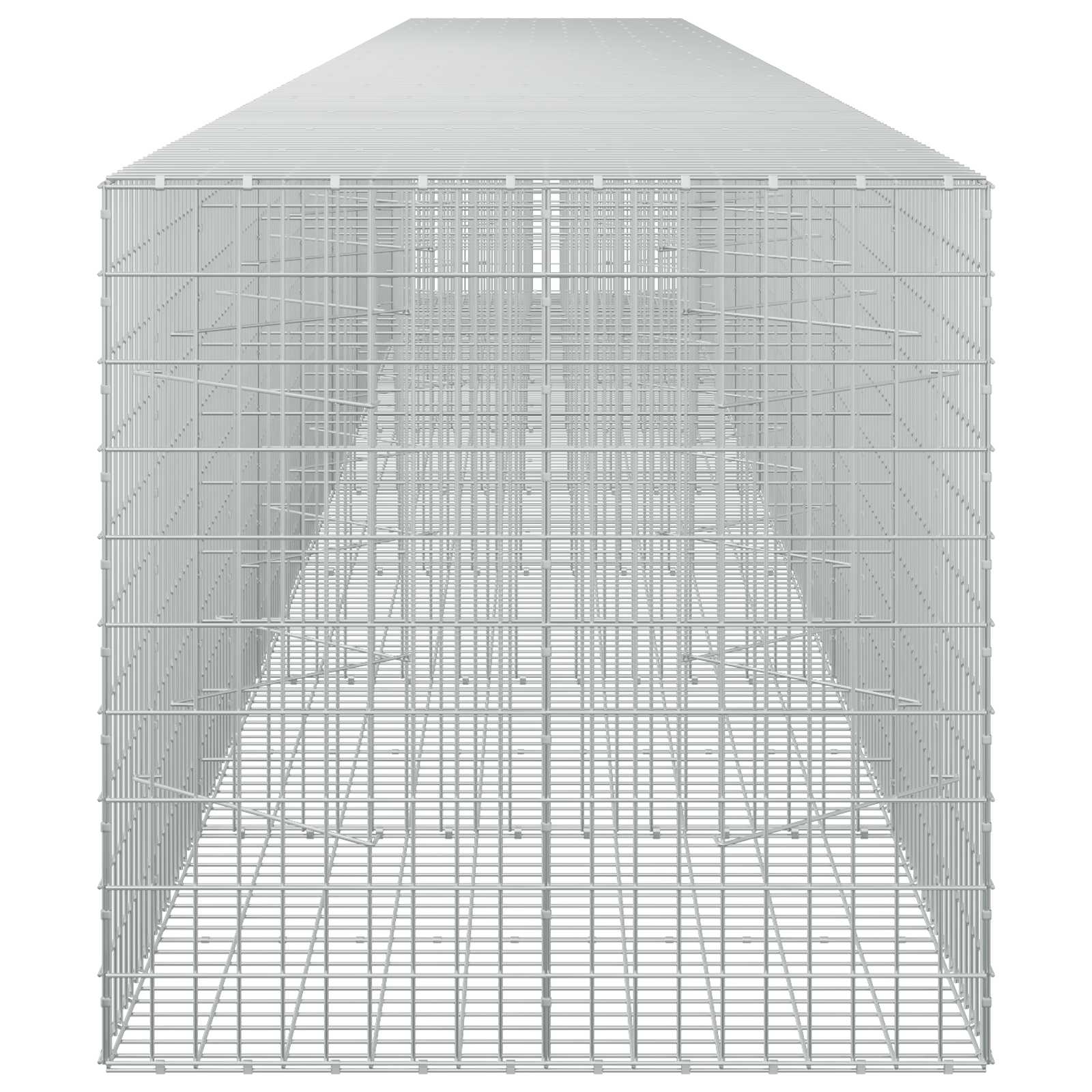 Gabion z 3,5 mm žico in 5x10 cm mrežo 850x100x100 cm