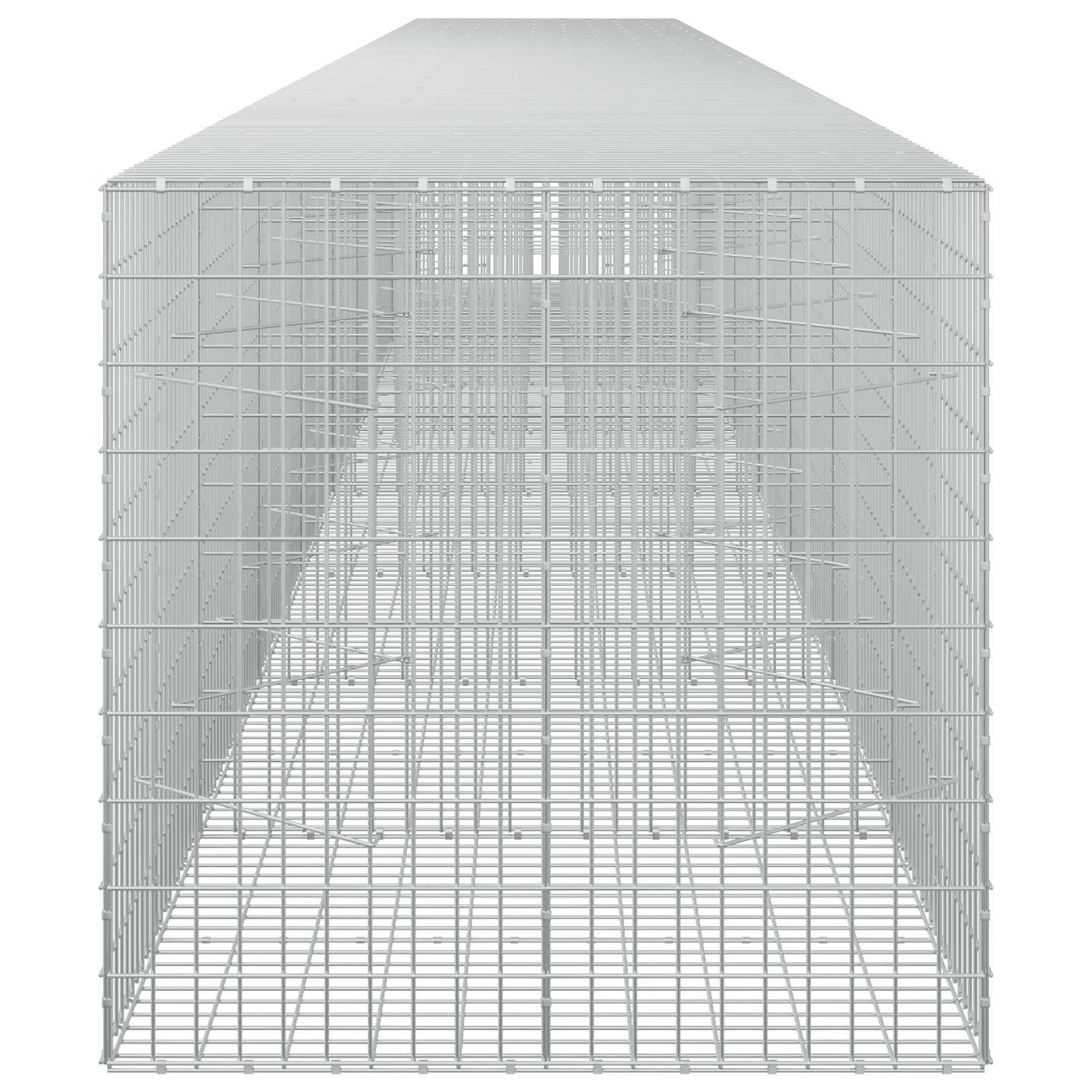 Gabion z 3,5 mm žico in 5x10 cm mrežo 900x100x100 cm