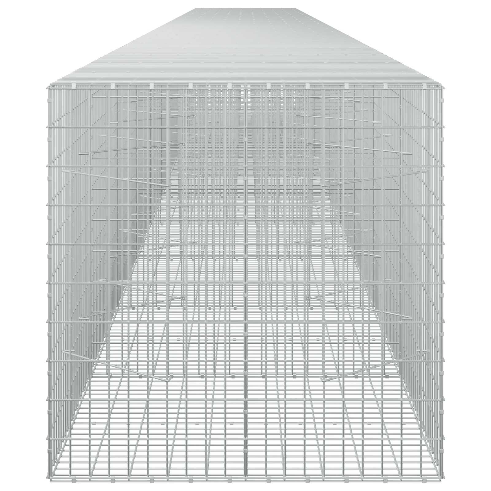 Gabion z 3,5 mm žico in 5x10 cm mrežo 1100x100x100 cm