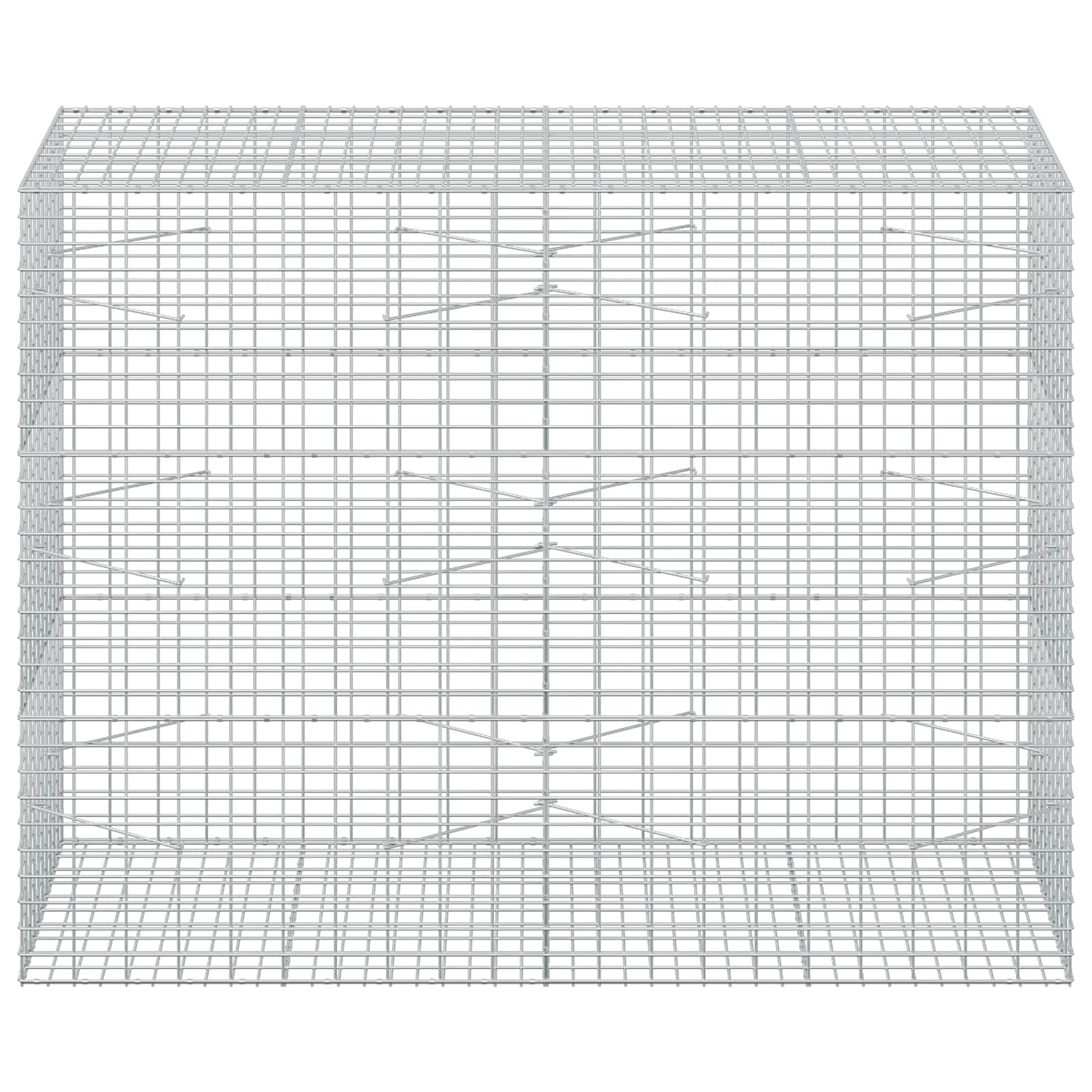 Gabion z 3,5 mm žico in 5x10 cm mrežo 200x100x150 cm