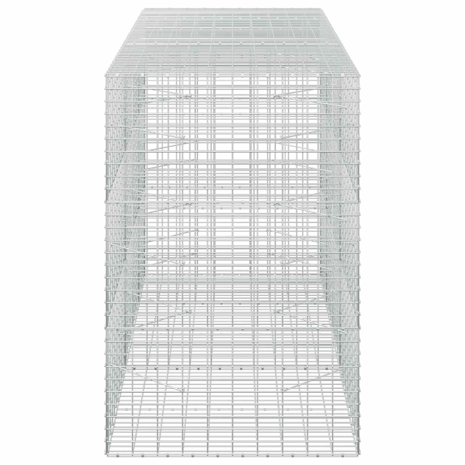 Gabion z 3,5 mm žico in 5x10 cm mrežo 250x100x150 cm