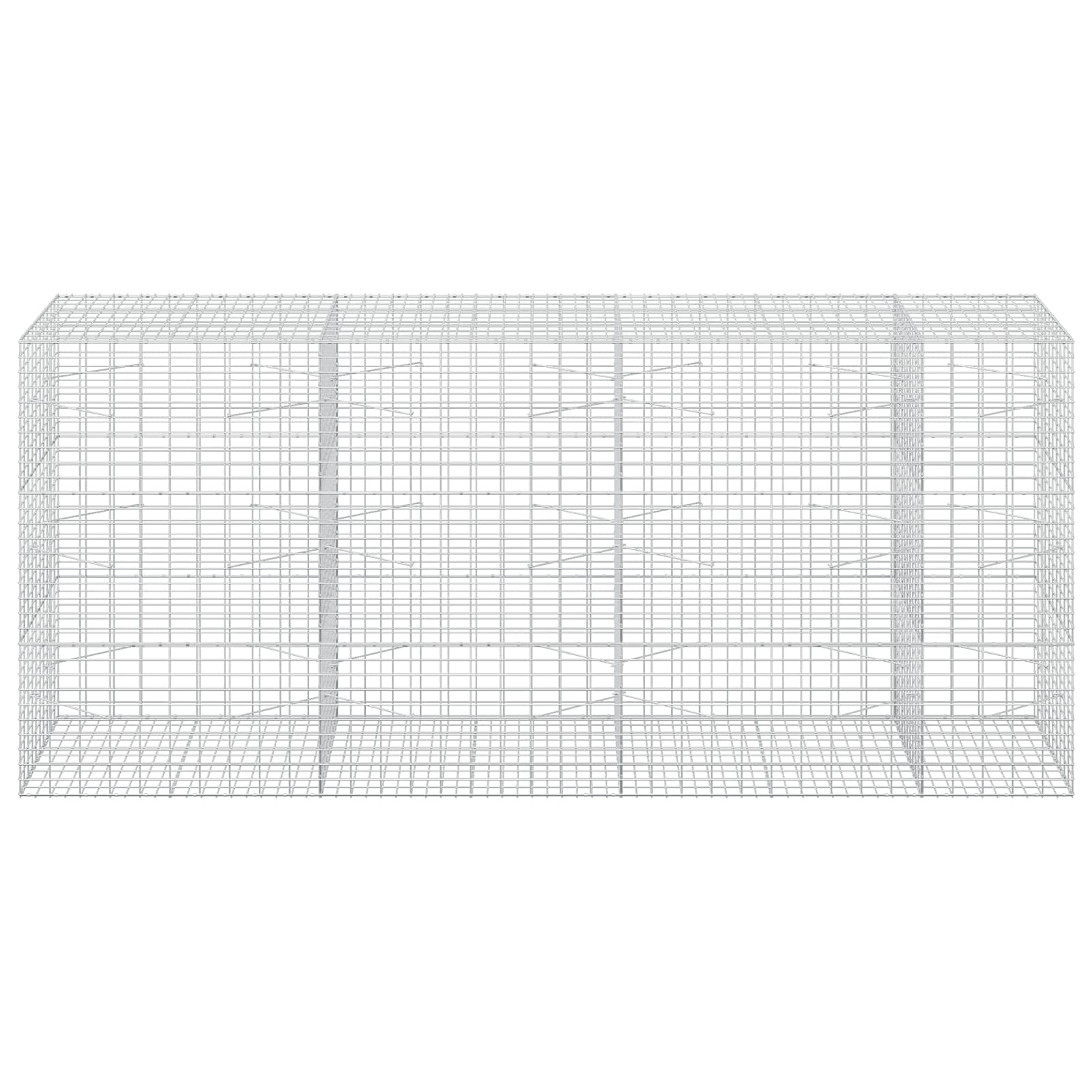 Gabion z 3,5 mm žico in 5x10 cm mrežo 350x100x150 cm