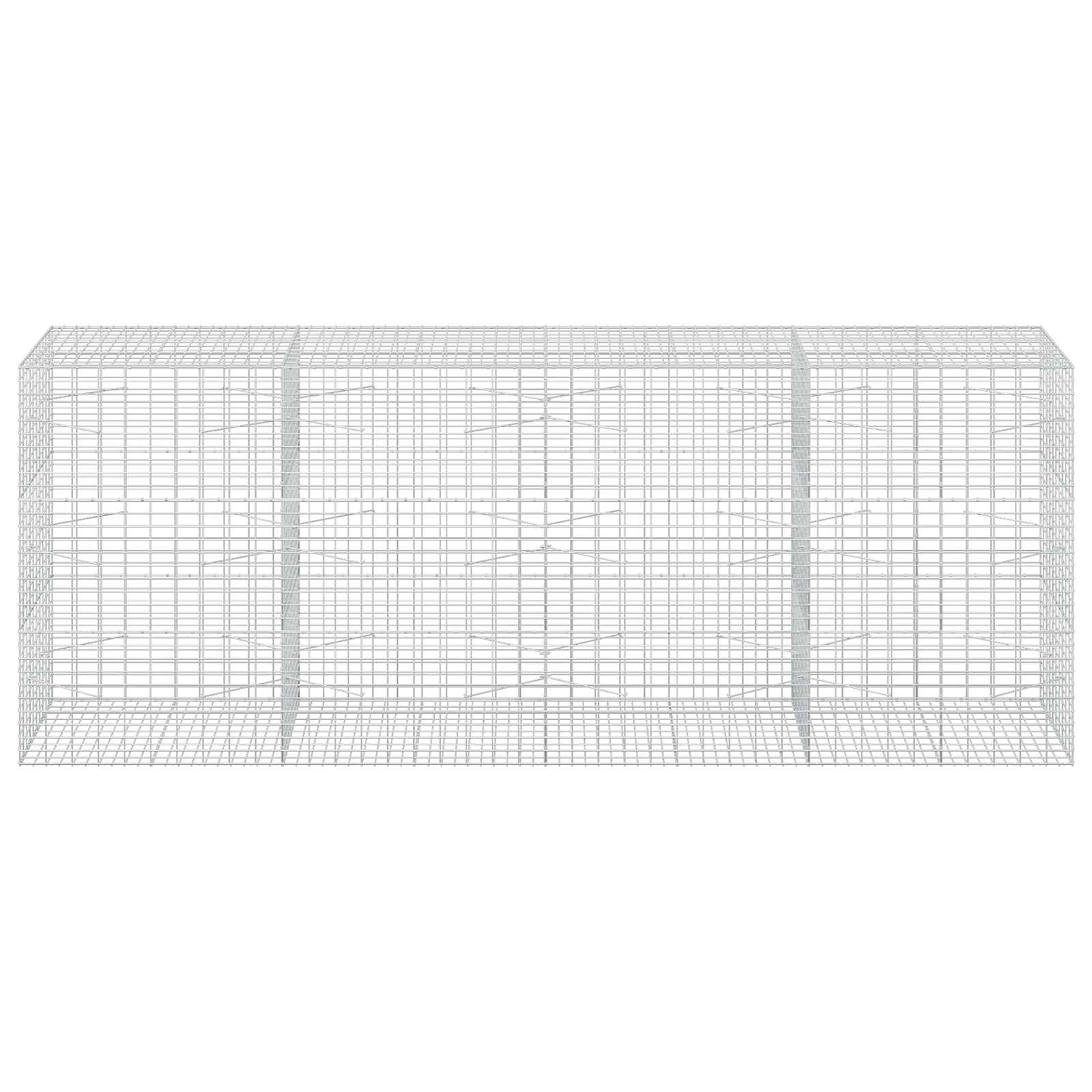 Gabion z 3,5 mm žico in 5x10 cm mrežo 400x100x150 cm