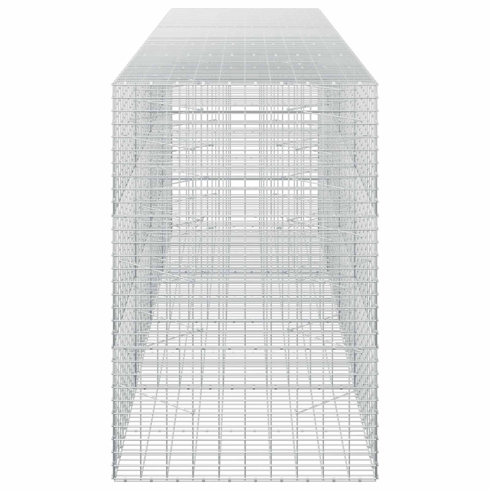Gabion z 3,5 mm žico in 5x10 cm mrežo 400x100x150 cm