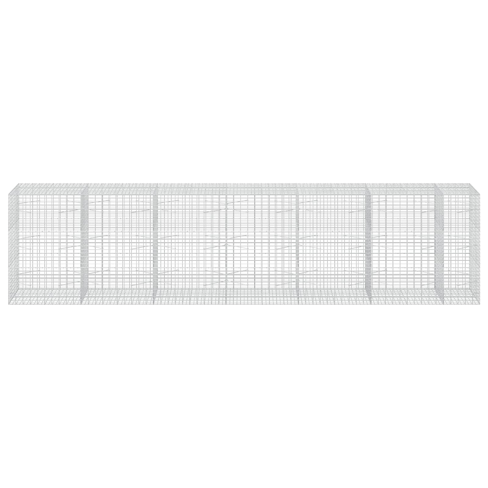 Gabion z 3,5 mm žico in 5x10 cm mrežo 650x100x150 cm