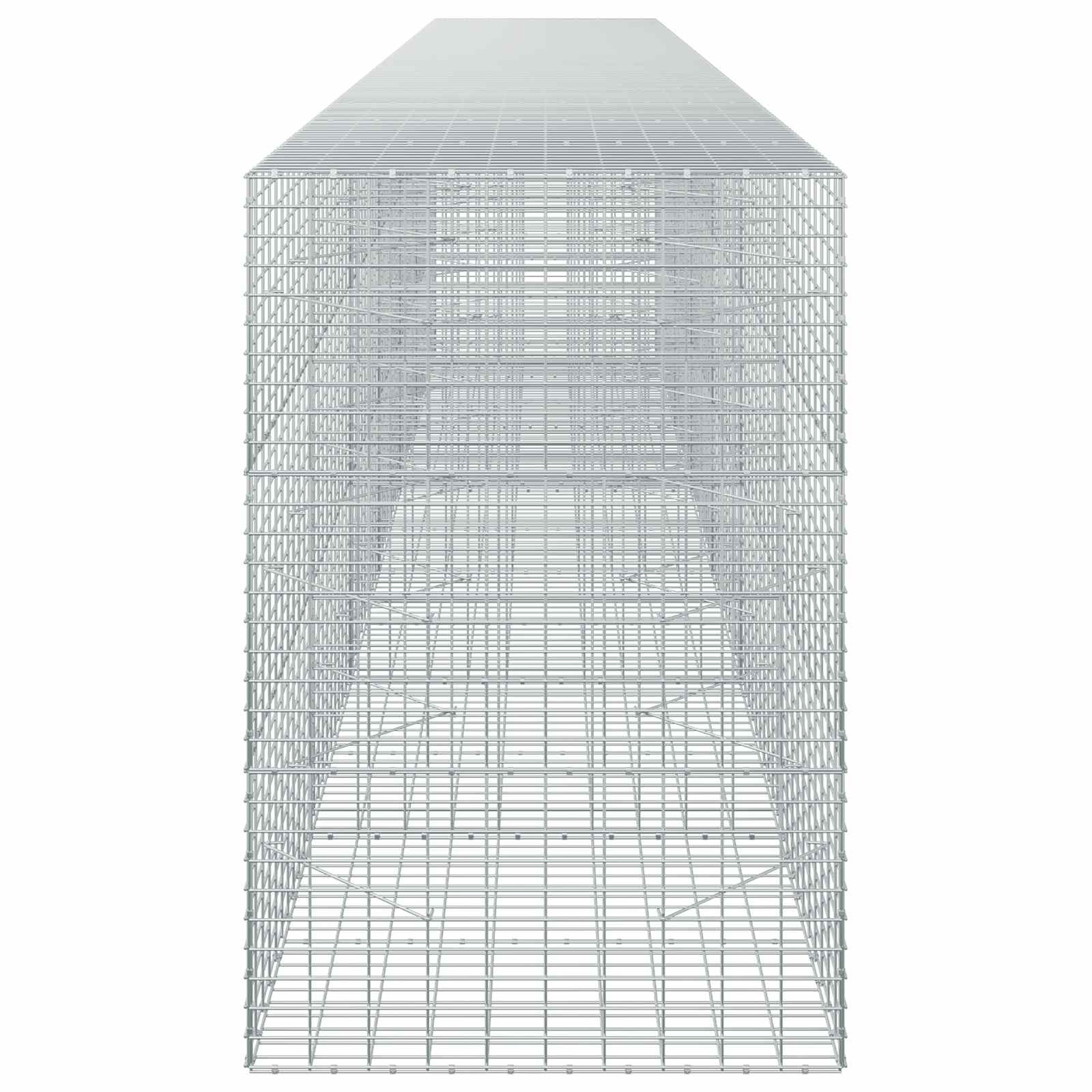 Gabion z 3,5 mm žico in 5x10 cm mrežo 650x100x150 cm