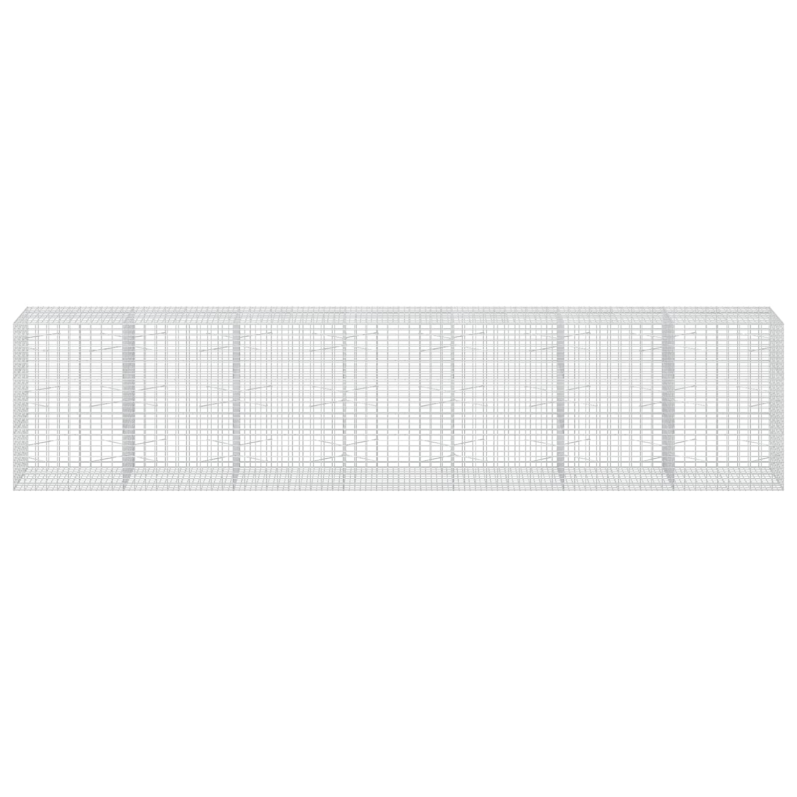 Gabion z 3,5 mm žico in 5x10 cm mrežo 700x100x150 cm