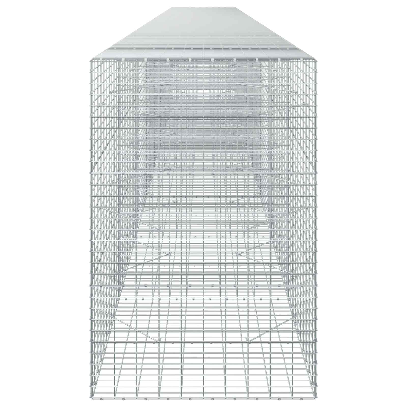 Gabion z 3,5 mm žico in 5x10 cm mrežo 800x100x150 cm