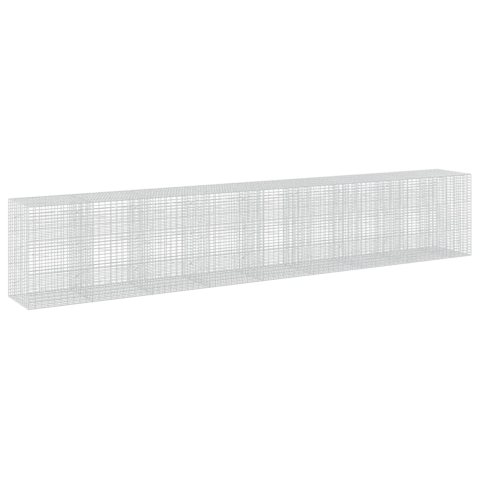 Gabion z 3,5 mm žico in 5x10 cm mrežo 850x100x150 cm