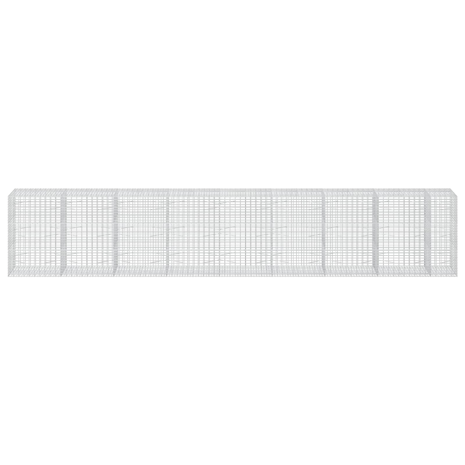 Gabion z 3,5 mm žico in 5x10 cm mrežo 850x100x150 cm