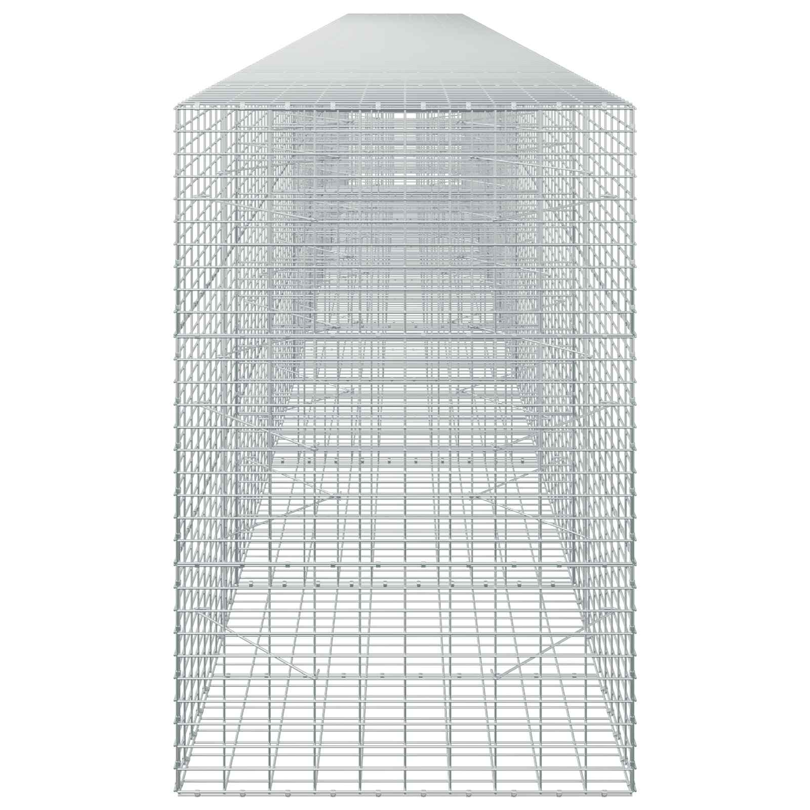 Gabion z 3,5 mm žico in 5x10 cm mrežo 850x100x150 cm