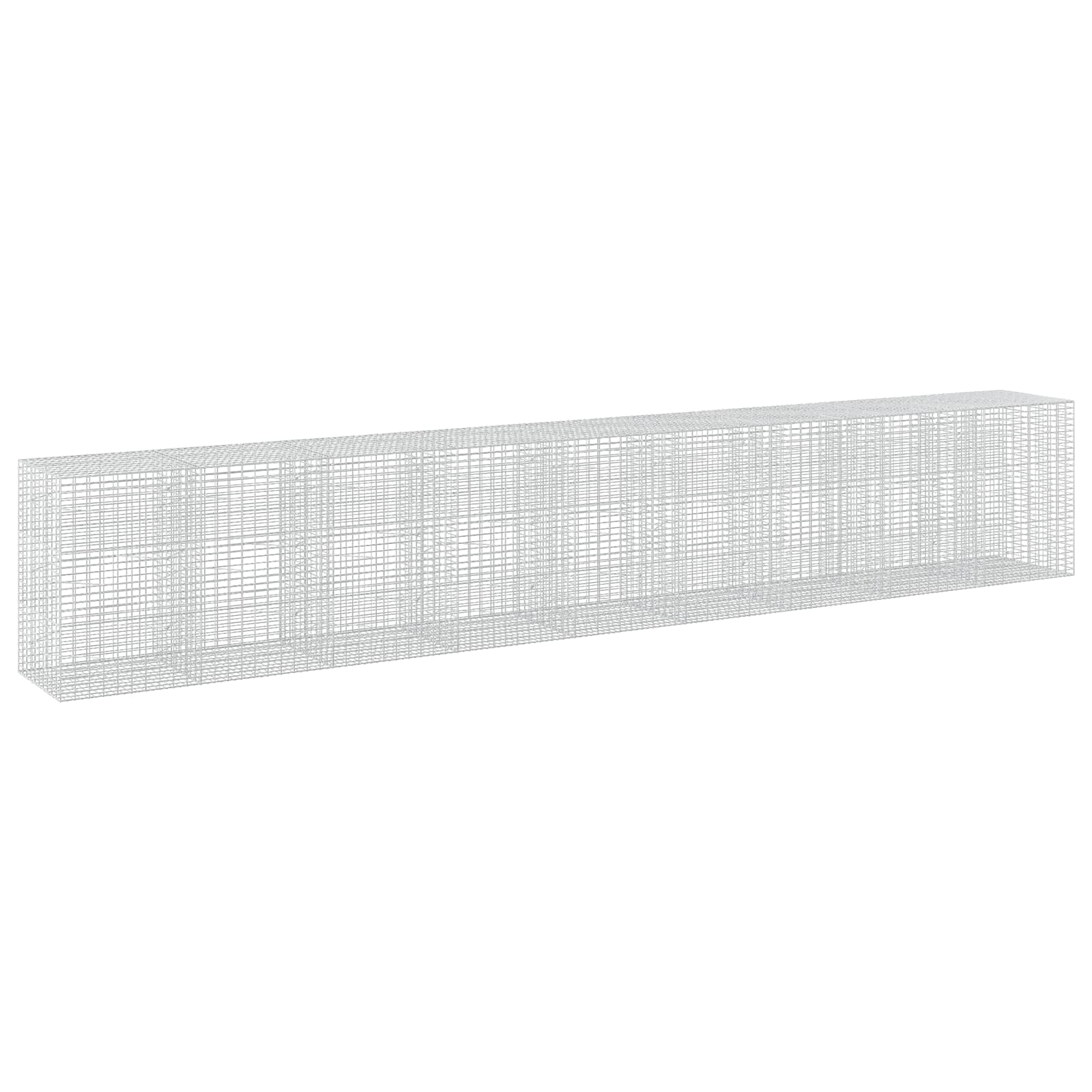 Gabion z 3,5 mm žico in 5x10 cm mrežo 900x100x150 cm