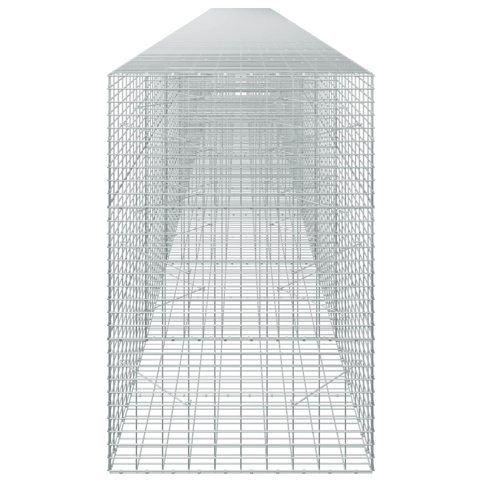Gabion z 3,5 mm žico in 5x10 cm mrežo 900x100x150 cm