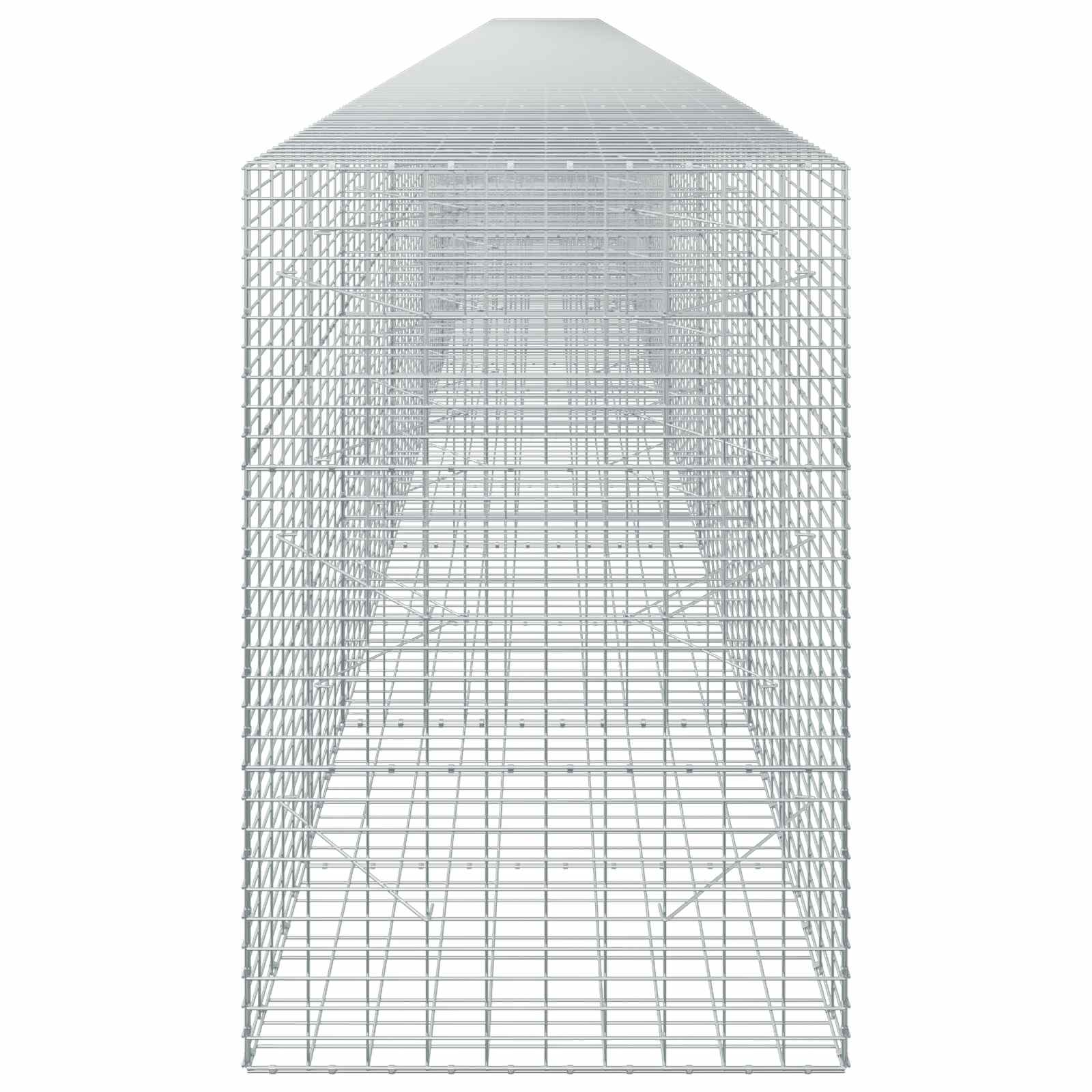 Gabion z 3,5 mm žico in 5x10 cm mrežo 1000x100x150 cm