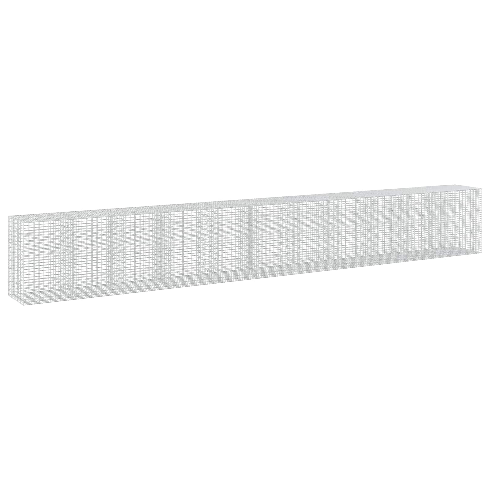 Gabion z 3,5 mm žico in 5x10 cm mrežo 1100x100x150 cm