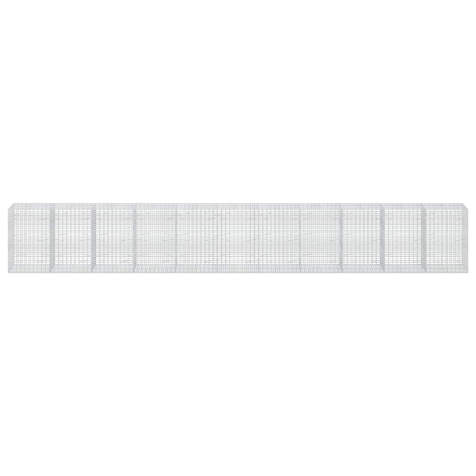 Gabion z 3,5 mm žico in 5x10 cm mrežo 1100x100x150 cm