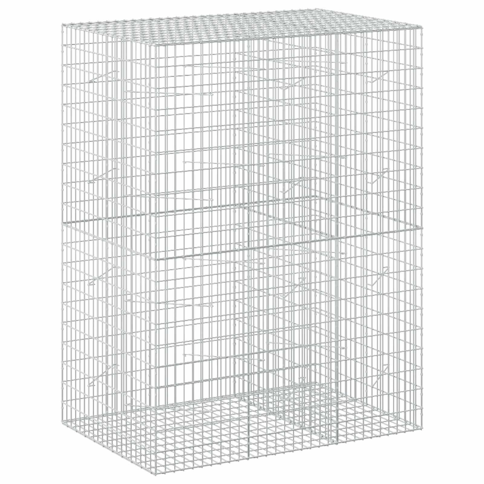Gabion z 3,5 mm žico in 5x10 cm mrežo 150x100x200 cm