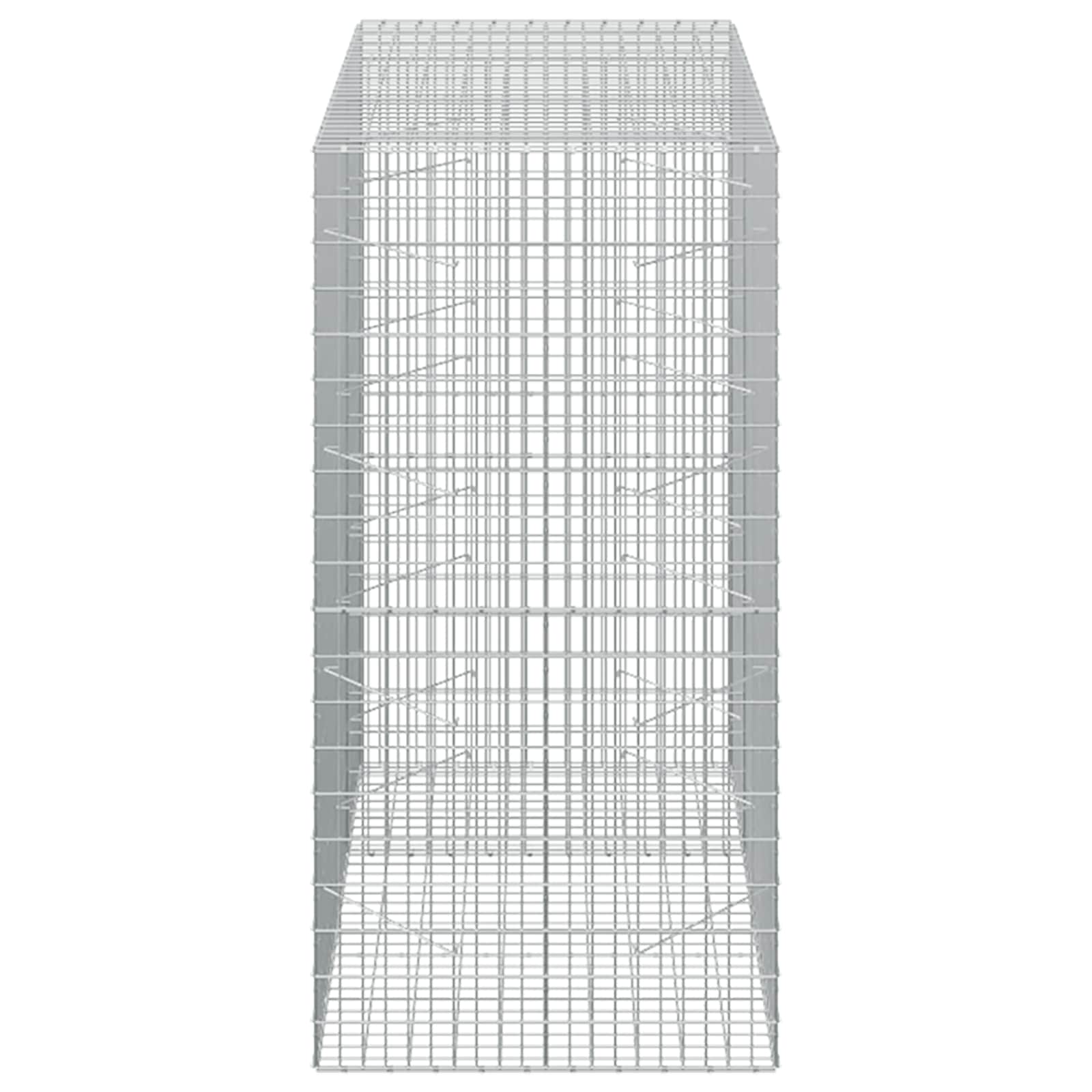 Gabion z 3,5 mm žico in 5x10 cm mrežo 150x100x200 cm