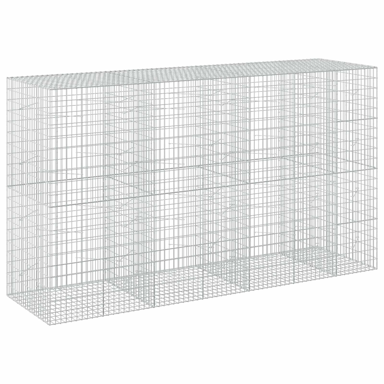 Gabion z 3,5 mm žico in 5x10 cm mrežo 350x100x200 cm
