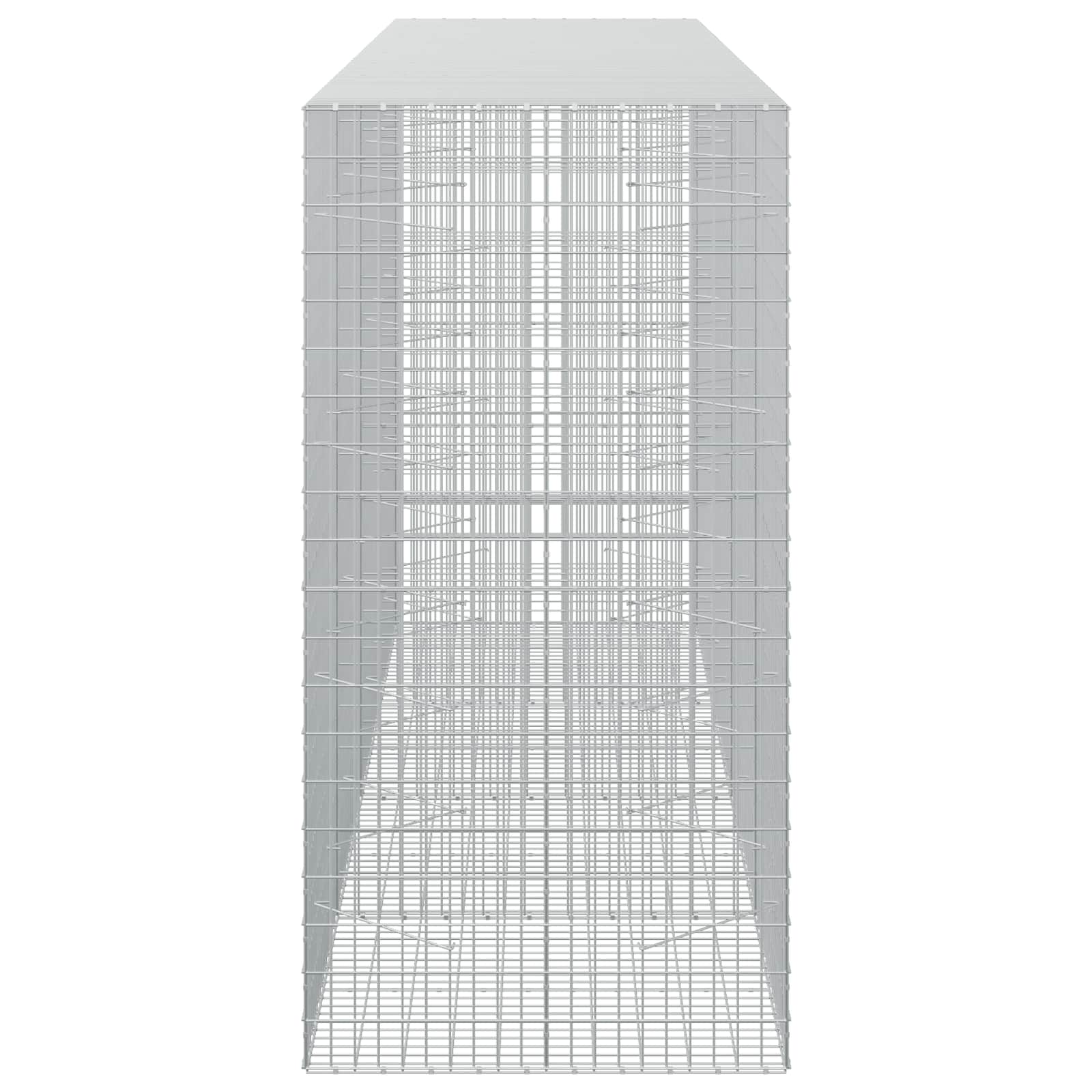 Gabion z 3,5 mm žico in 5x10 cm mrežo 400x100x200 cm