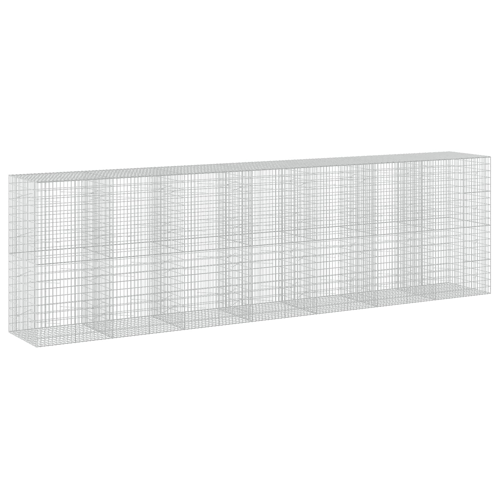Gabion z 3,5 mm žico in 5x10 cm mrežo 700x100x200 cm