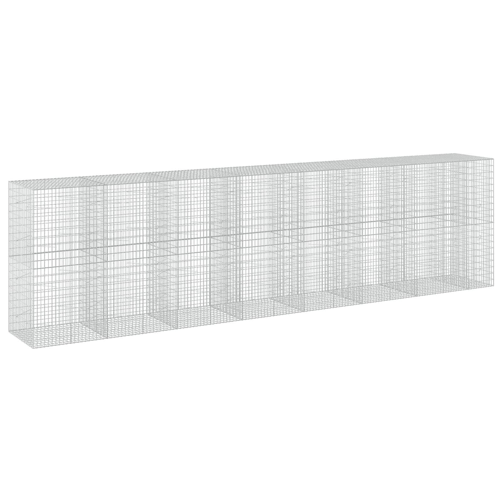 Gabion z 3,5 mm žico in 5x10 cm mrežo 750x100x200 cm