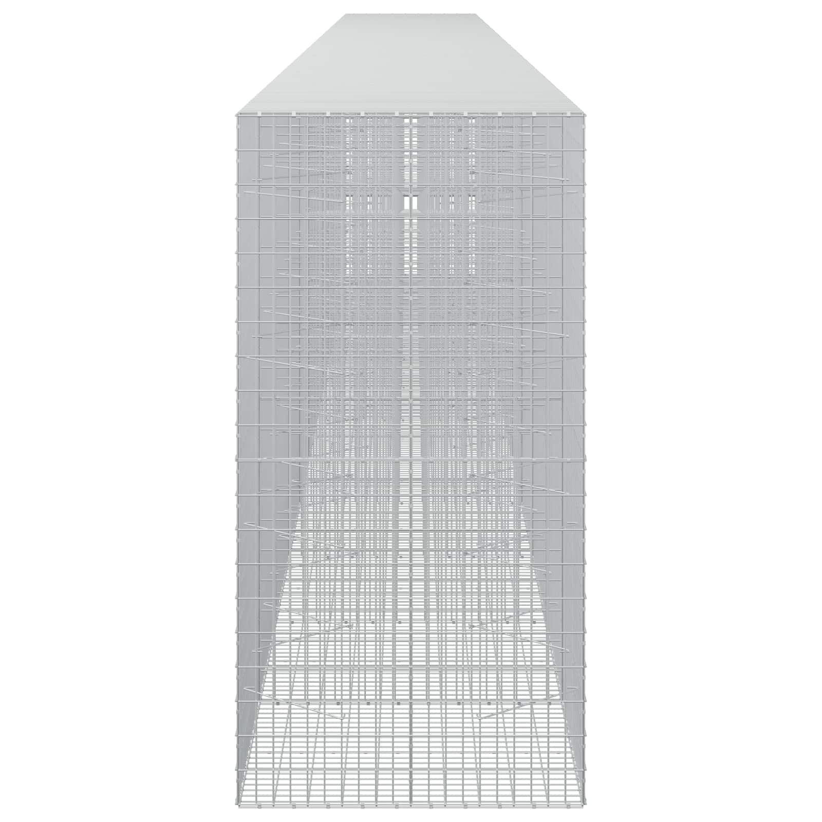 Gabion z 3,5 mm žico in 5x10 cm mrežo 1200x100x200 cm