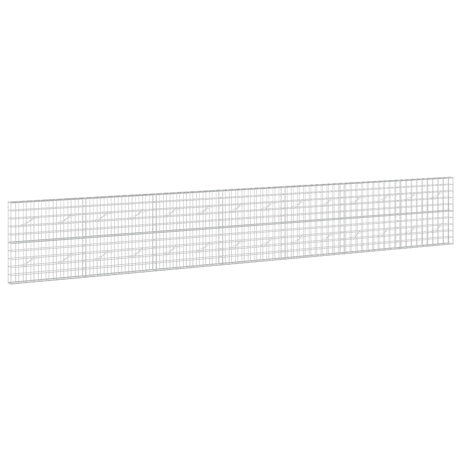 Gabion z žico 3,5 mm in mrežo 10x10 cm 700x10x100 cm