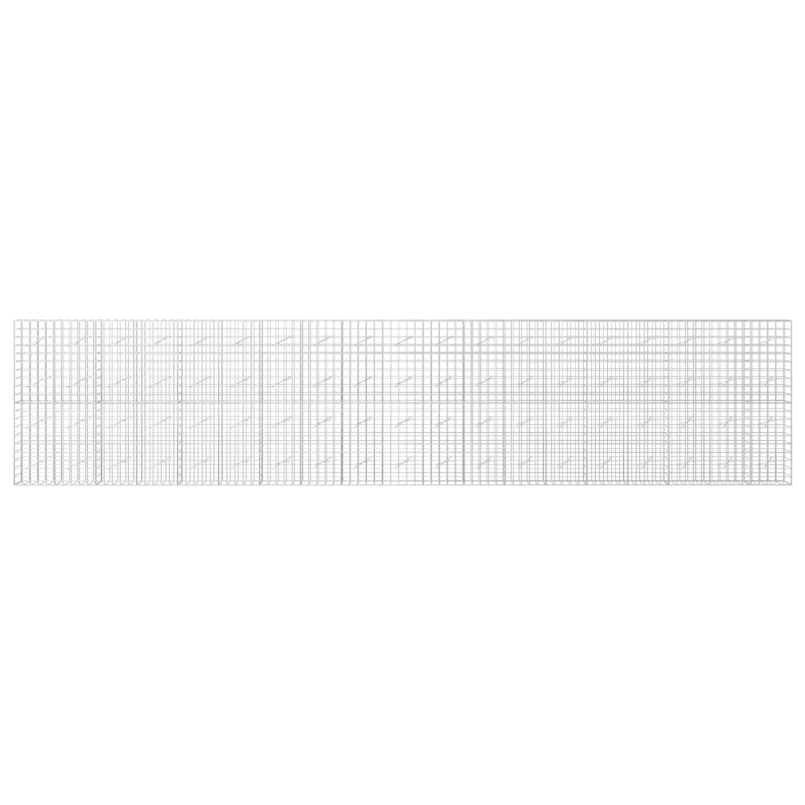 Gabion z žico 3,5 mm in mrežo 10x10 cm 950x10x200 cm