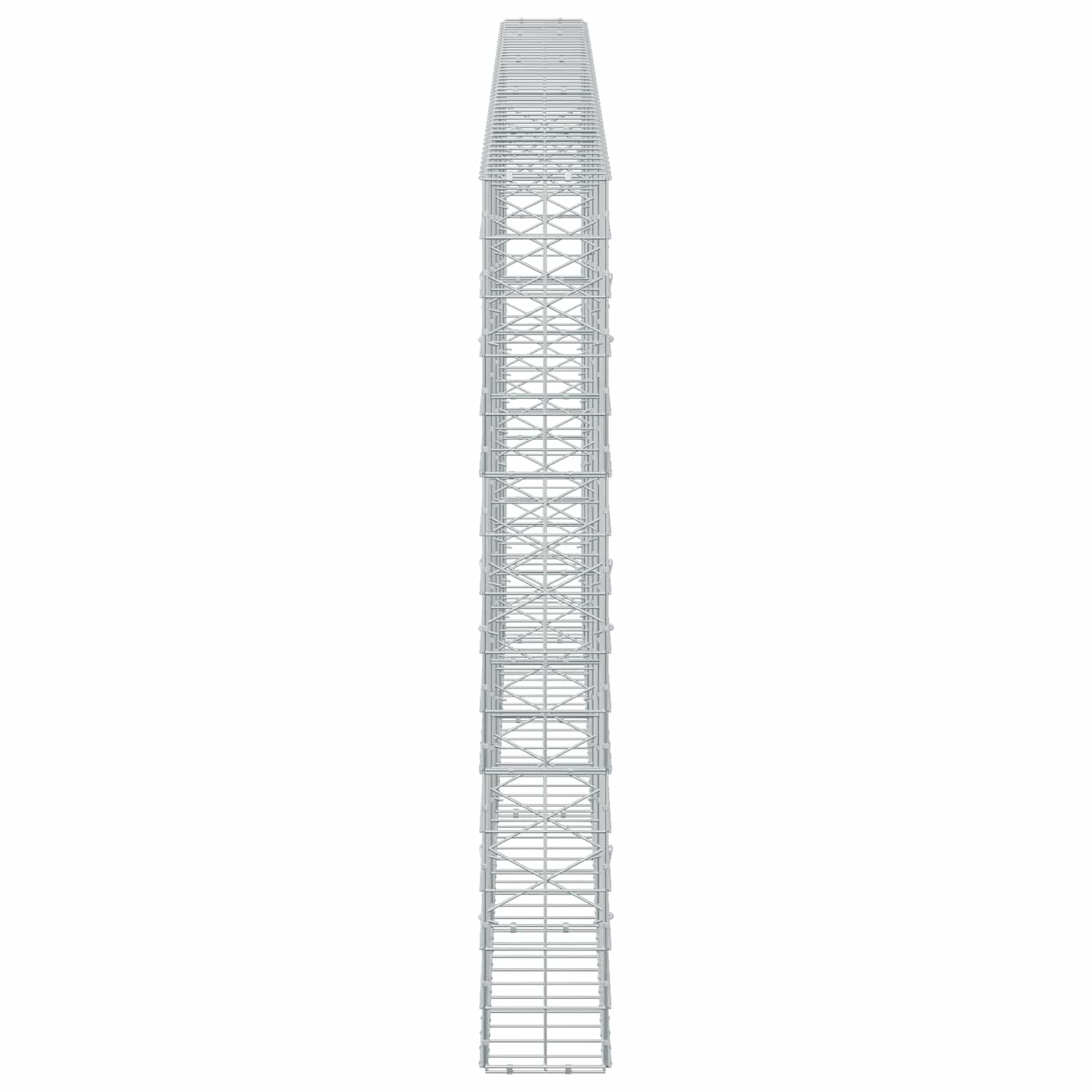Gabion z žico 3,5 mm in mrežo 10x10 cm 450x20x150 cm