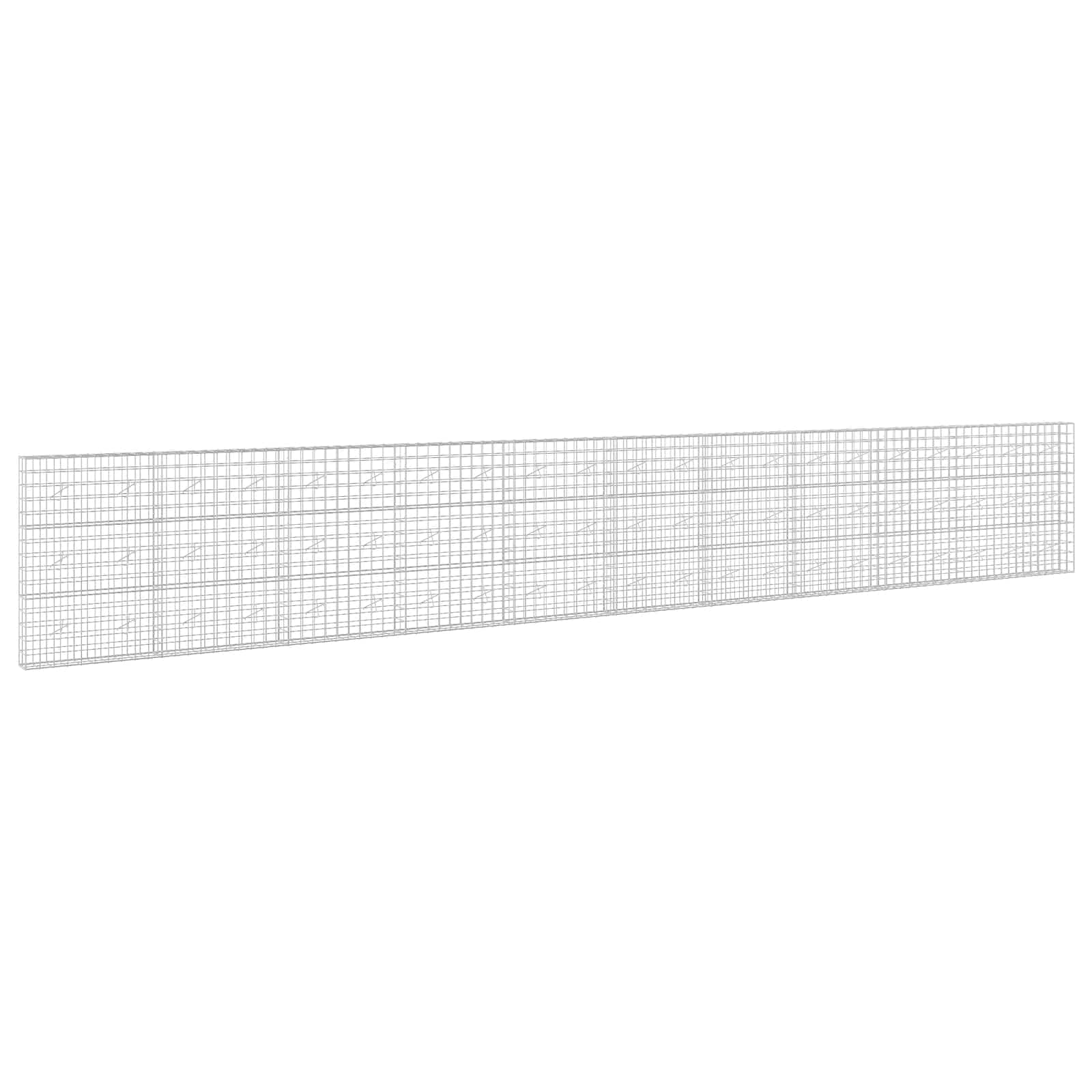 Gabion z žico 3,5 mm in mrežo 10x10 cm 1050x20x150 cm