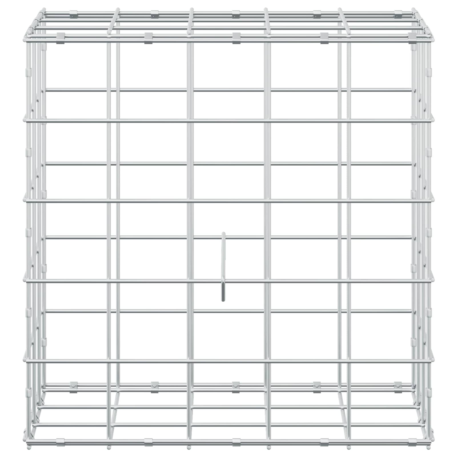 Gabion z žico 3,5 mm in mrežo 10x10 cm 50x30x50 cm