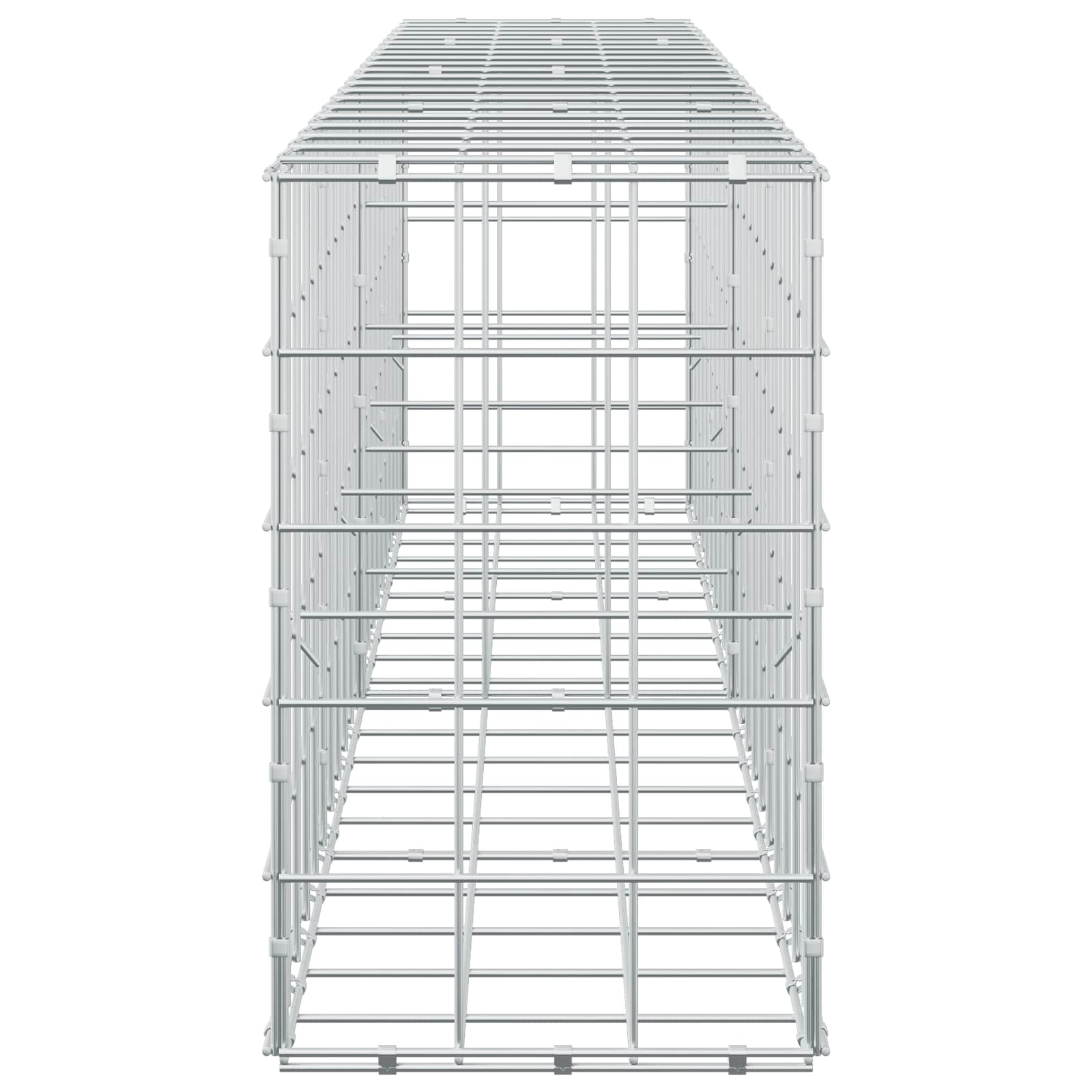Gabion z žico 3,5 mm in mrežo 10x10 cm 200x30x50 cm