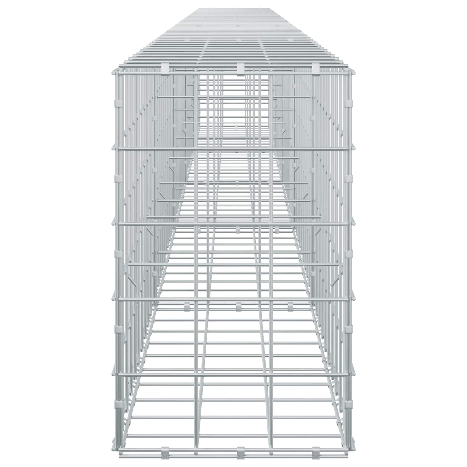 Gabion z žico 3,5 mm in mrežo 10x10 cm 500x30x50 cm