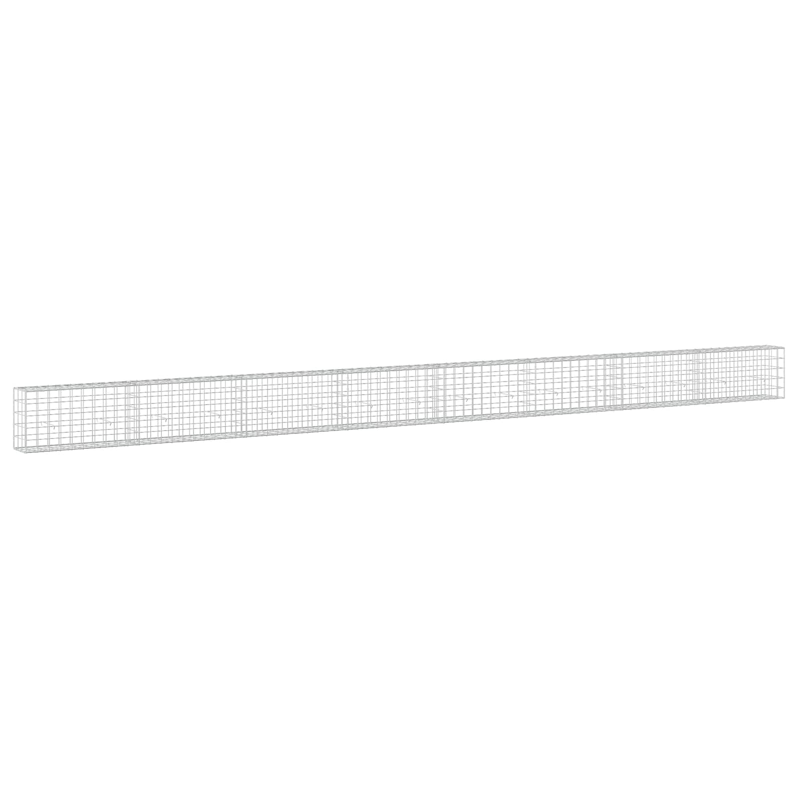 Gabion z žico 3,5 mm in mrežo 10x10 cm 800x30x50 cm