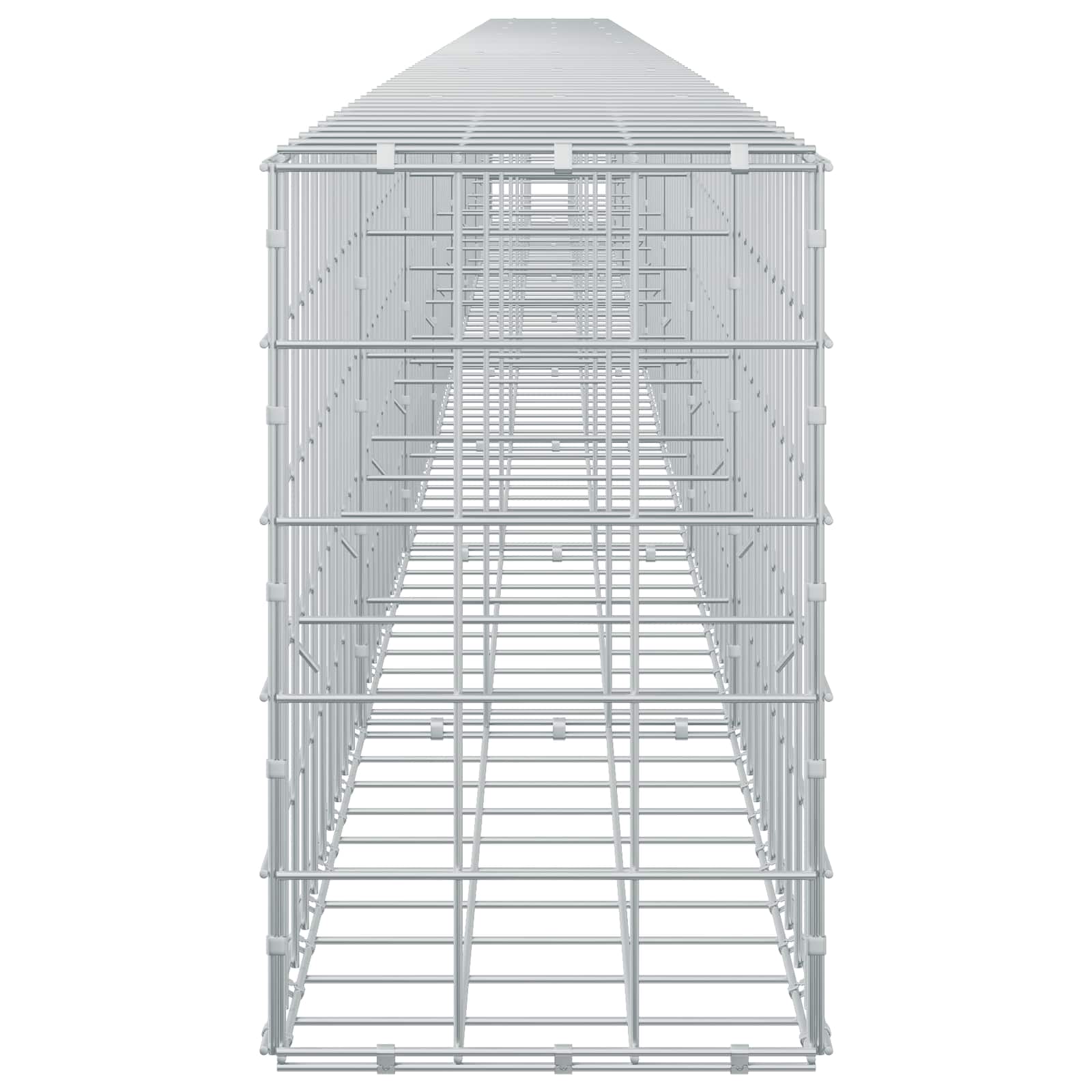 Gabion z žico 3,5 mm in mrežo 10x10 cm 800x30x50 cm