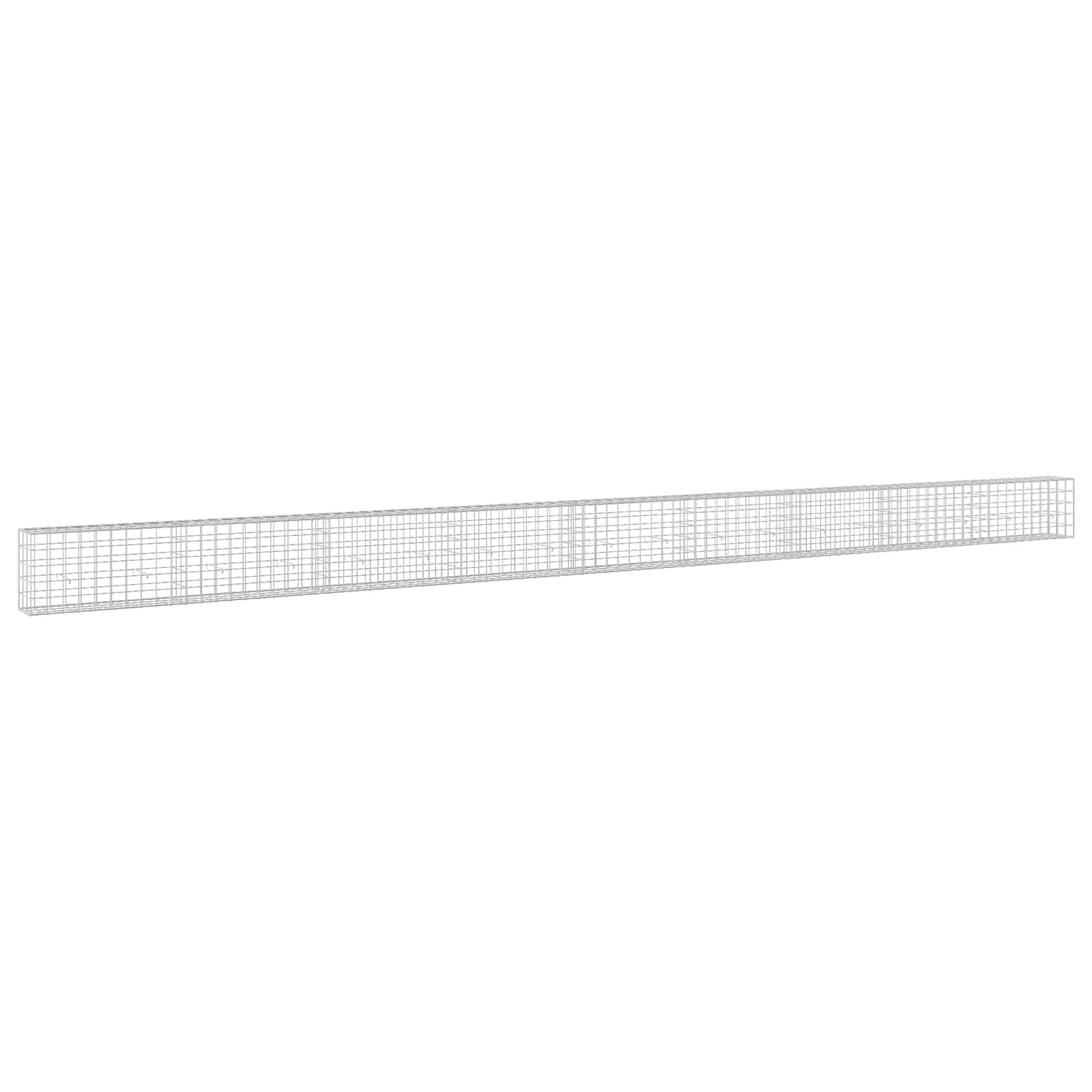 Gabion z žico 3,5 mm in mrežo 10x10 cm 900x30x50 cm