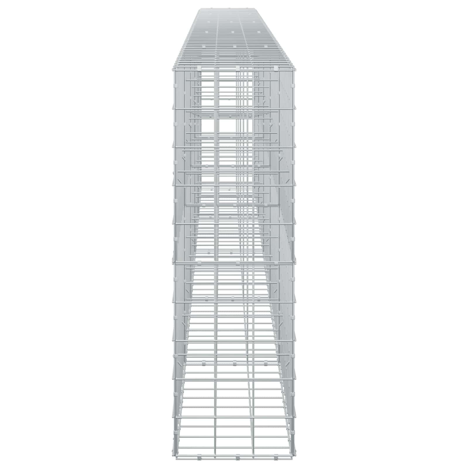 Gabion z žico 3,5 mm in mrežo 10x10 cm 500x30x100 cm