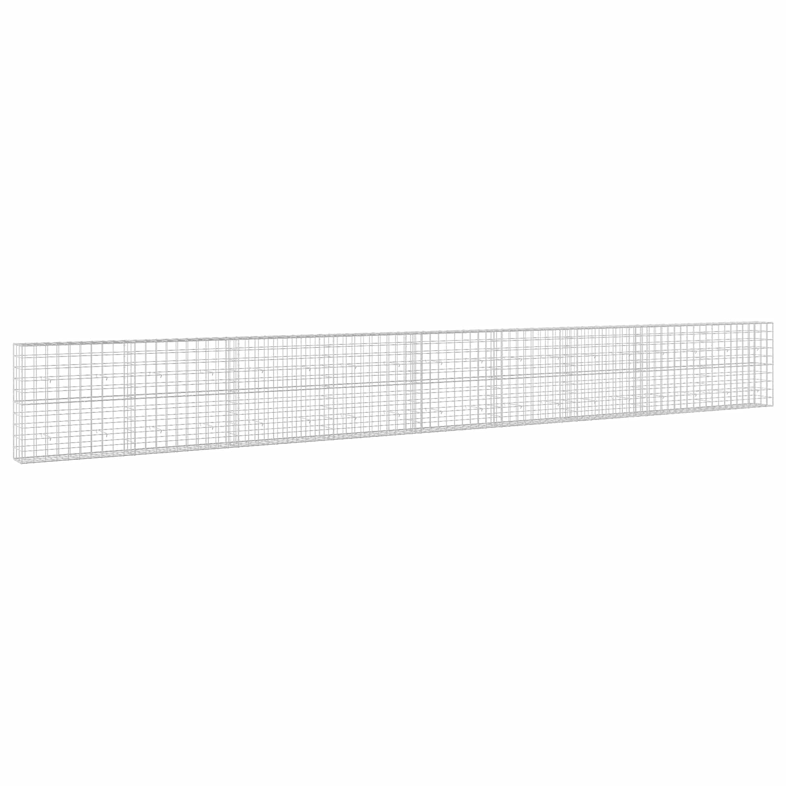 Gabion z žico 3,5 mm in mrežo 10x10 cm 900x30x100 cm