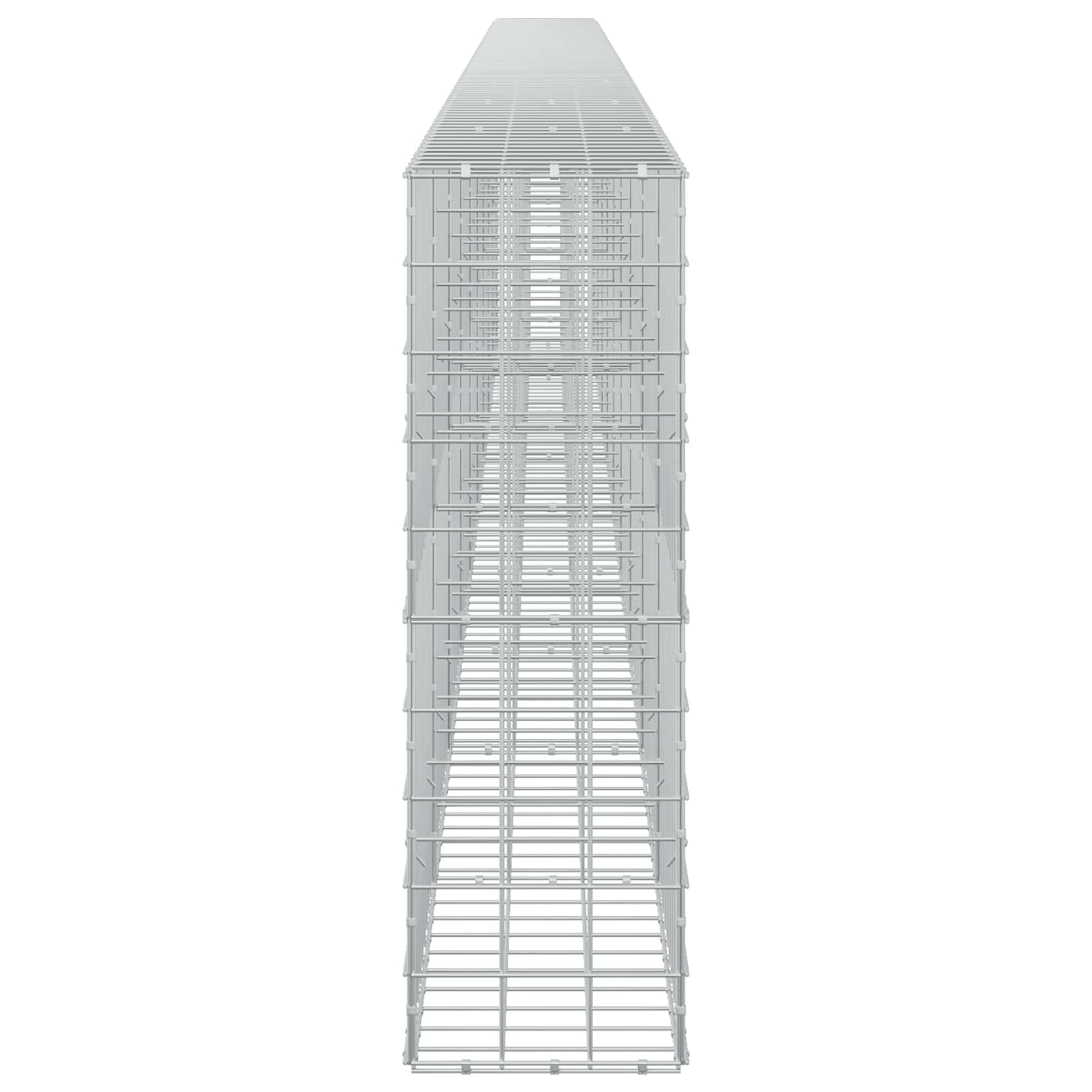 Gabion z žico 3,5 mm in mrežo 10x10 cm 900x30x100 cm