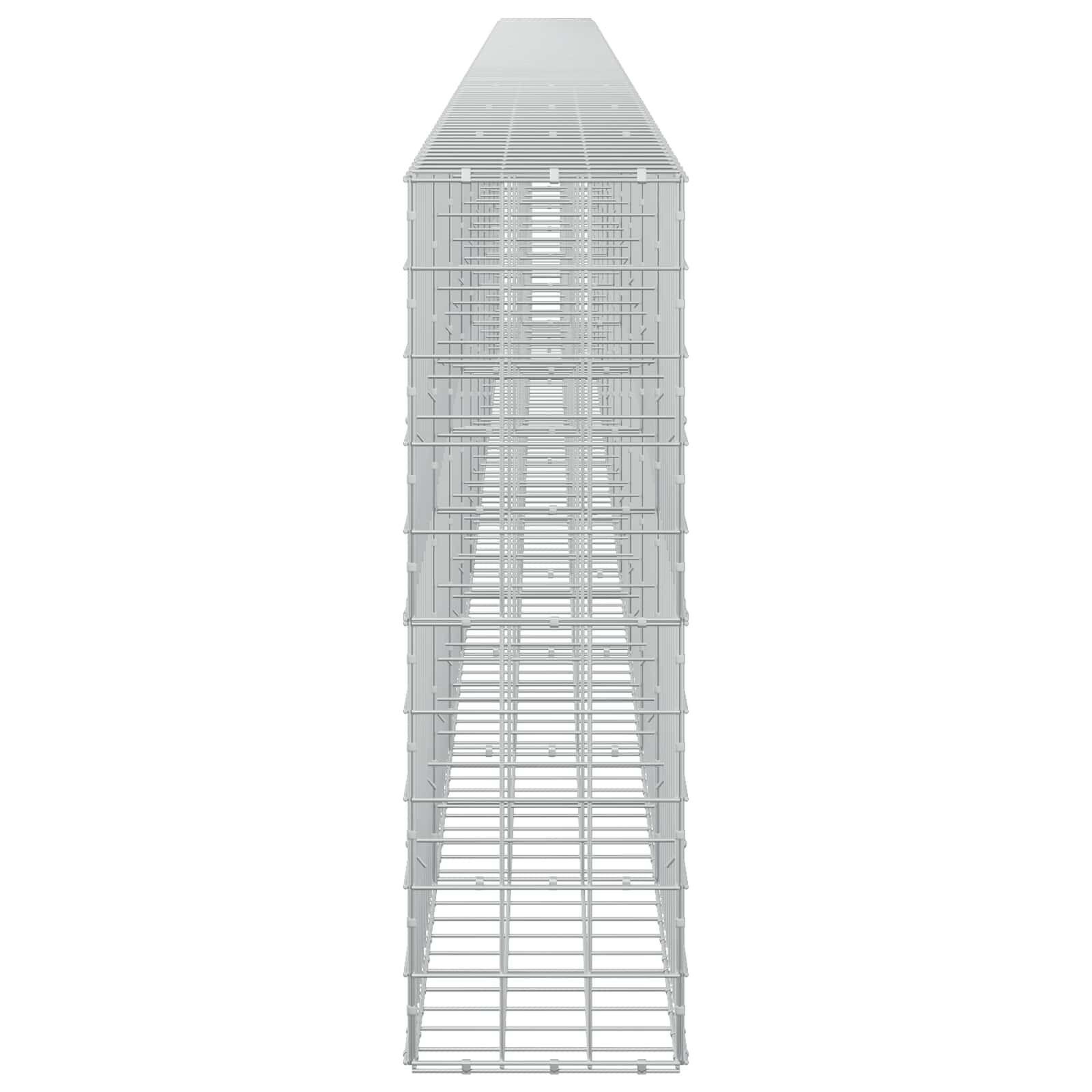 Gabion z žico 3,5 mm in mrežo 10x10 cm 1000x30x100 cm